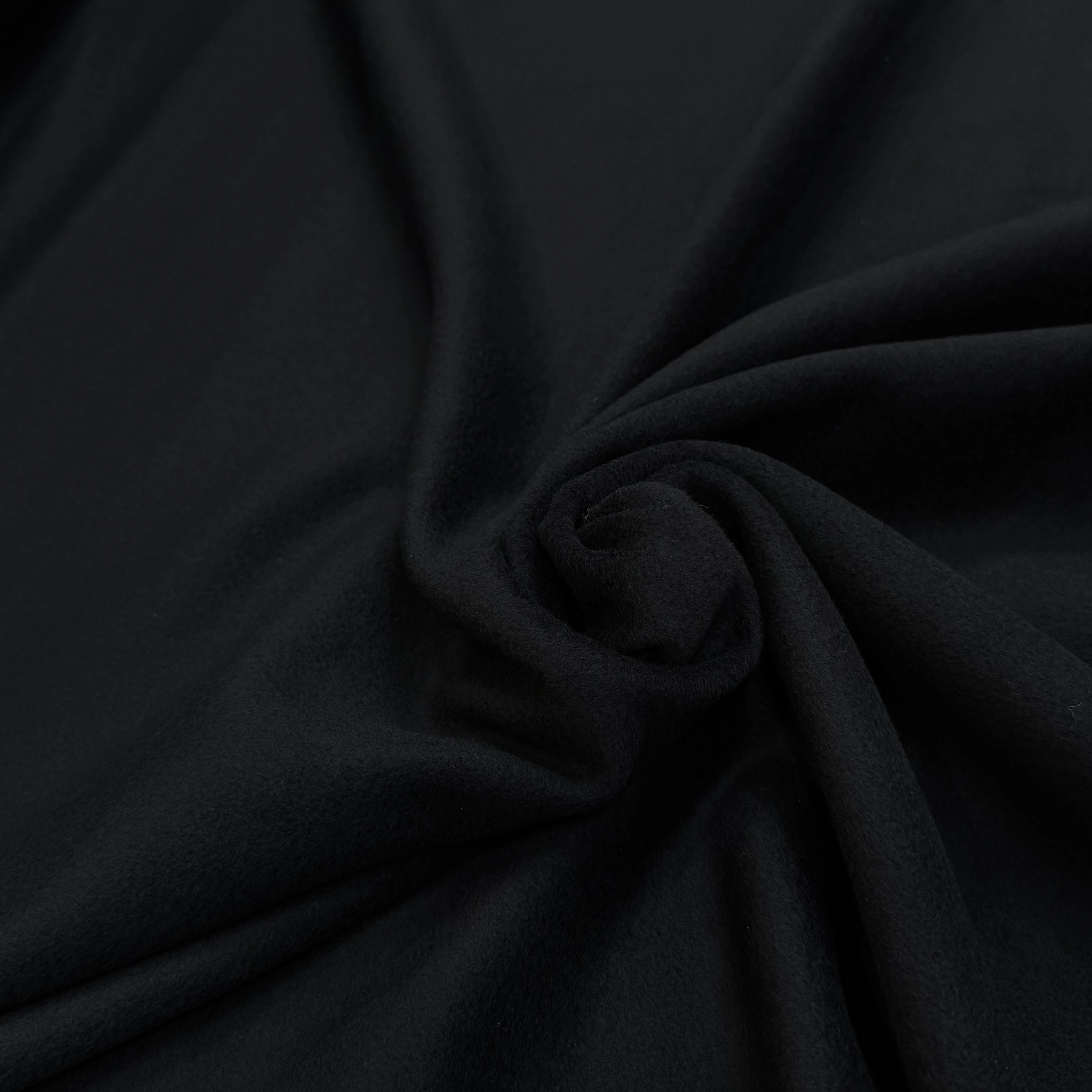 LAINAGE MANTEAU POILS DOUX NOIR - My Little Coupon