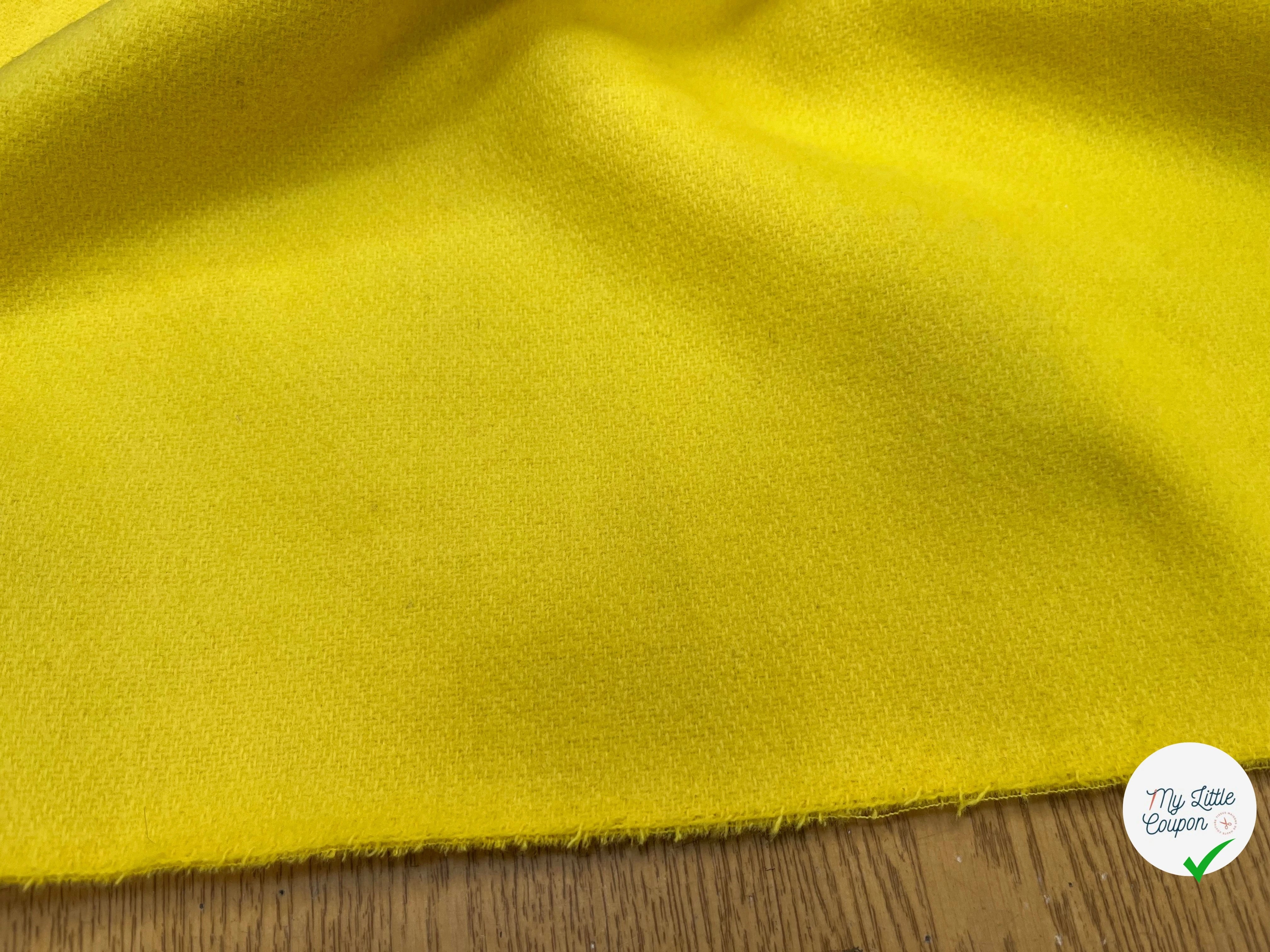 LAINAGE MANTEAU RITA LOURD ENVERS DOUX JAUNE - My Little Coupon