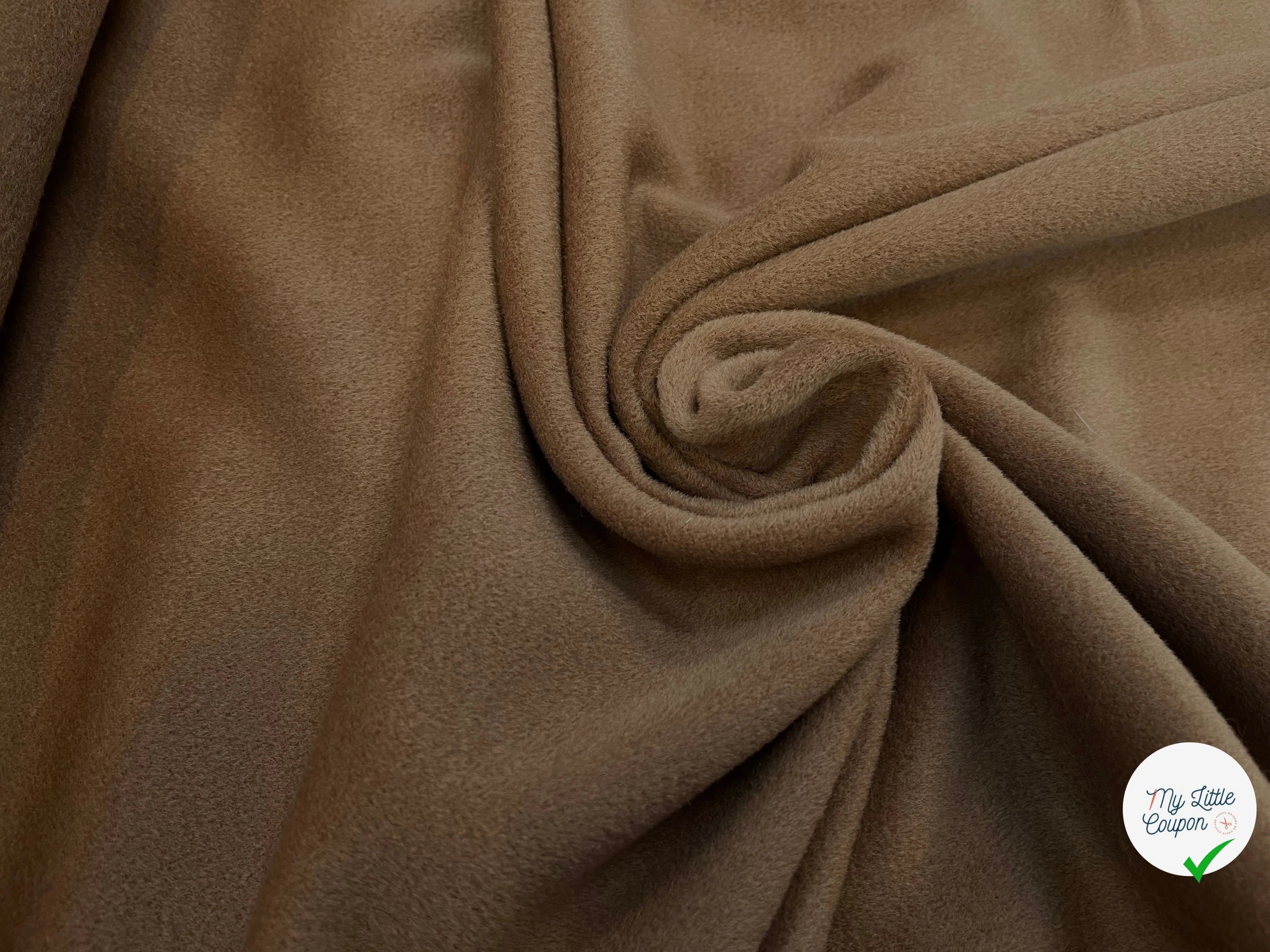 LAINAGE MANTEAU SANTOS 40% ALPAGA MARRON - My Little Coupon