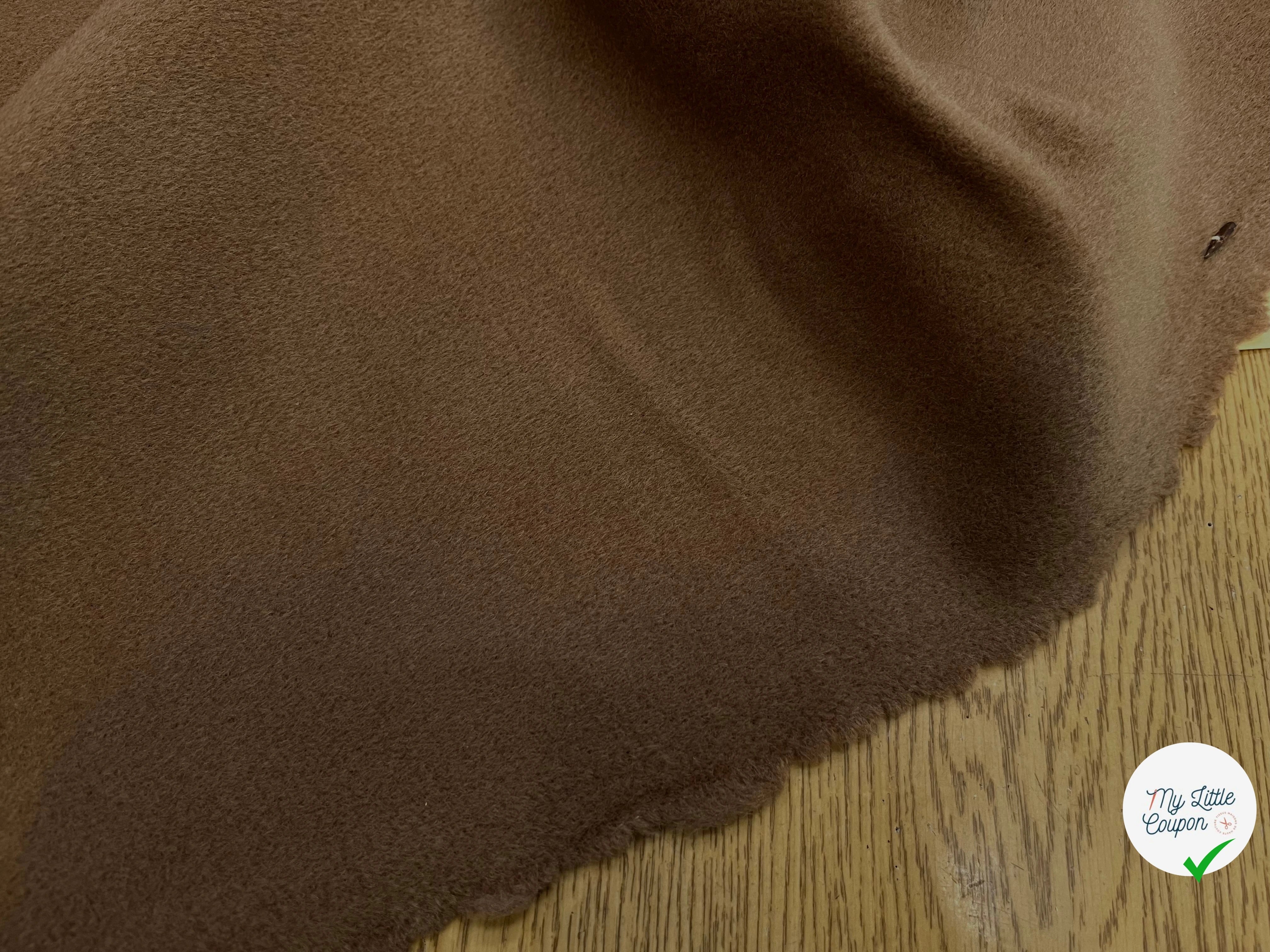 LAINAGE MANTEAU SANTOS 40% ALPAGA MARRON - My Little Coupon