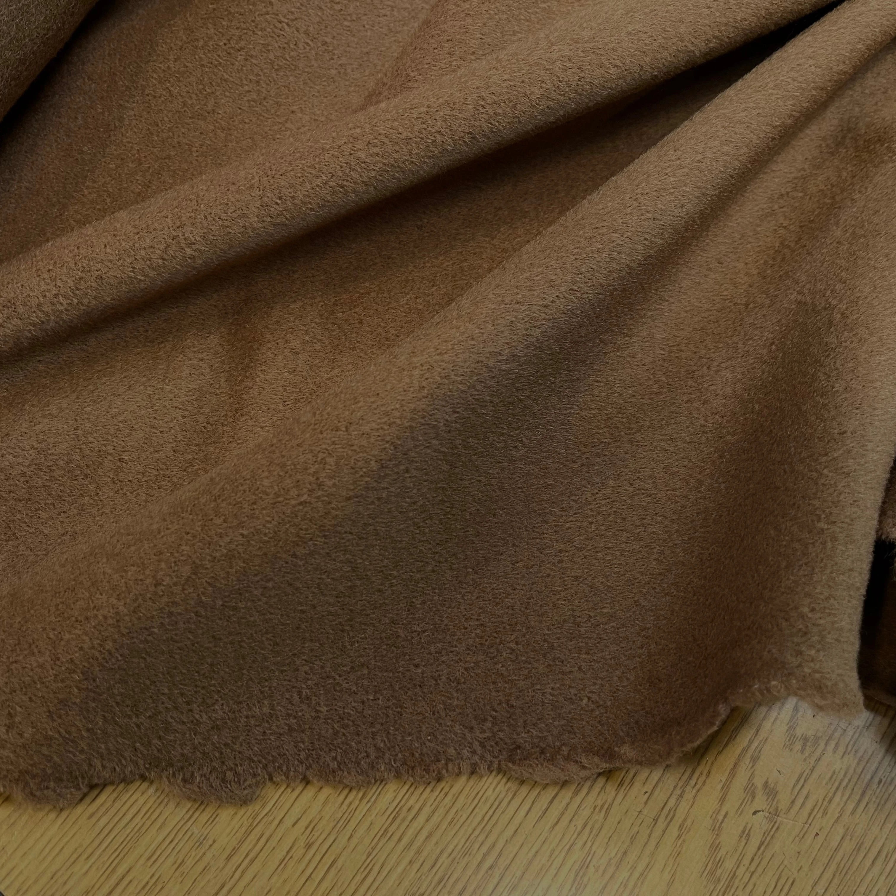 LAINAGE MANTEAU SANTOS 40% ALPAGA MARRON - My Little Coupon