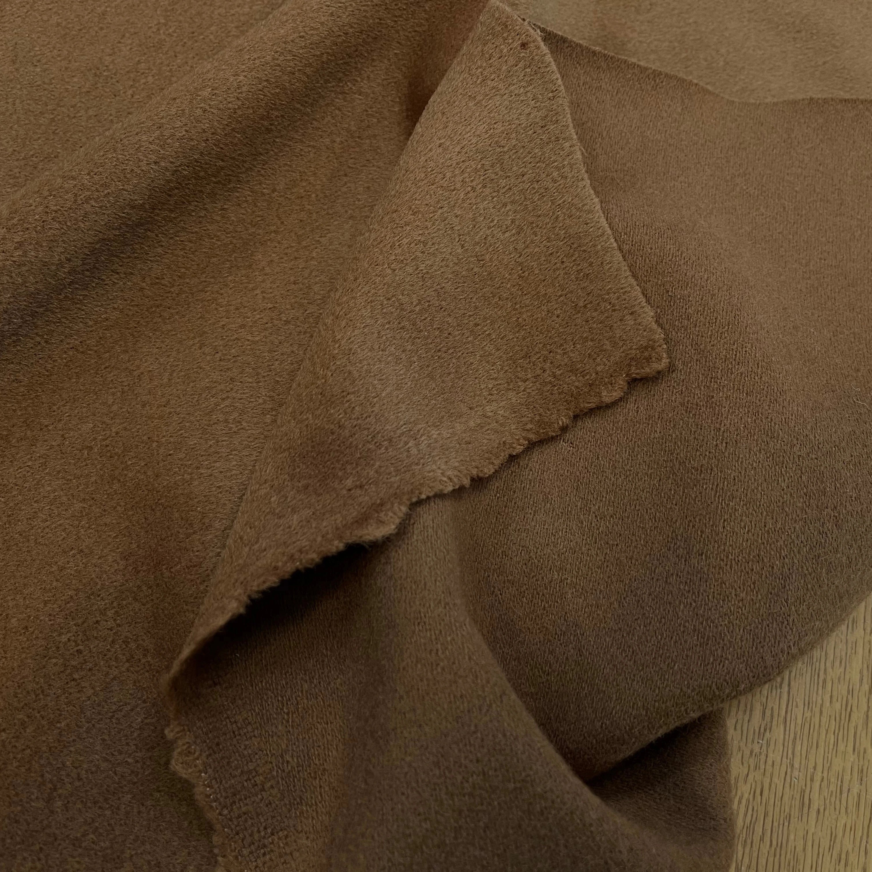 LAINAGE MANTEAU SANTOS 40% ALPAGA MARRON - My Little Coupon