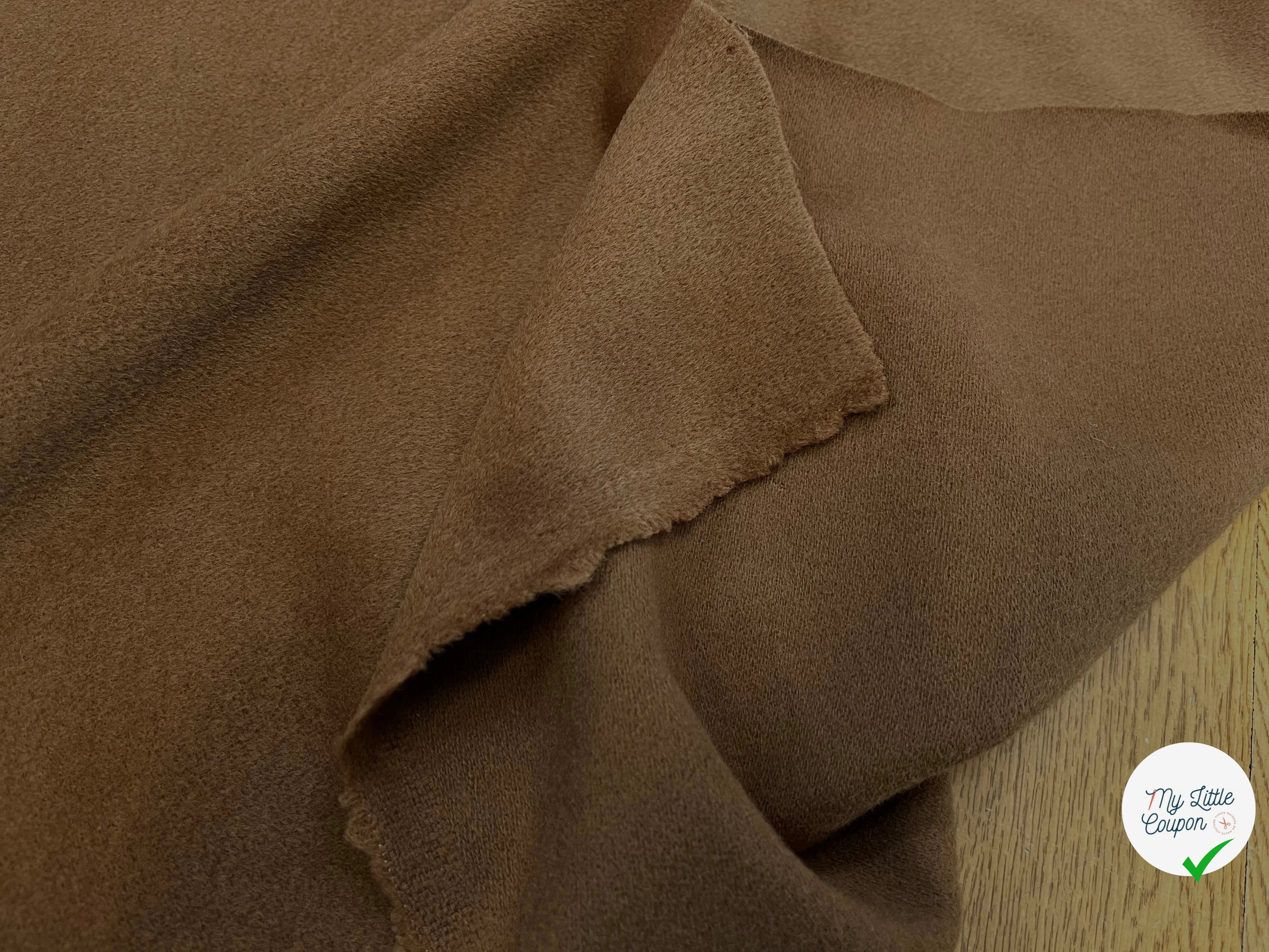 LAINAGE MANTEAU SANTOS 40% ALPAGA MARRON - My Little Coupon