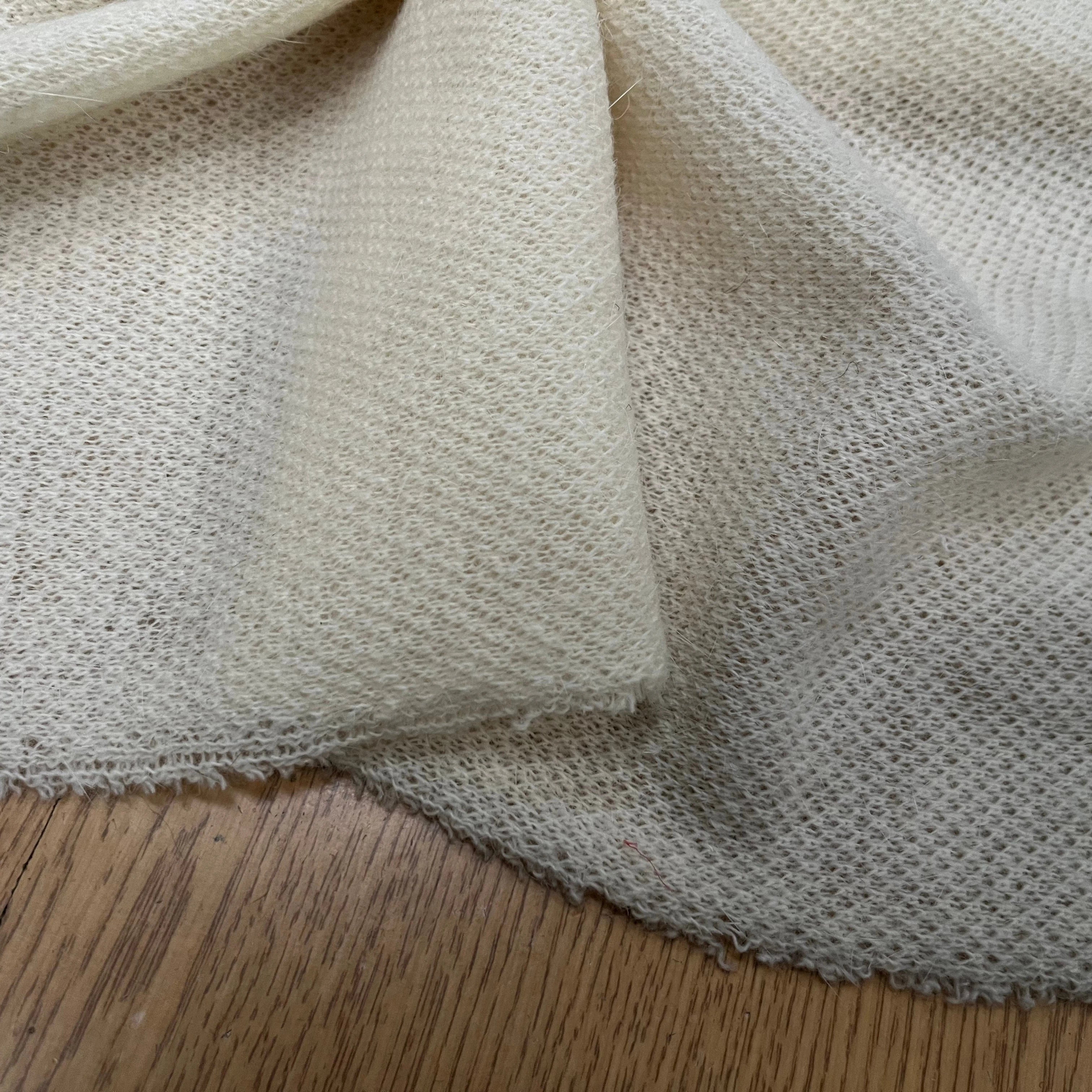 LAINAGE MANTEAU TRICOT LÉGER ÉCRU 125CM - My Little Coupon