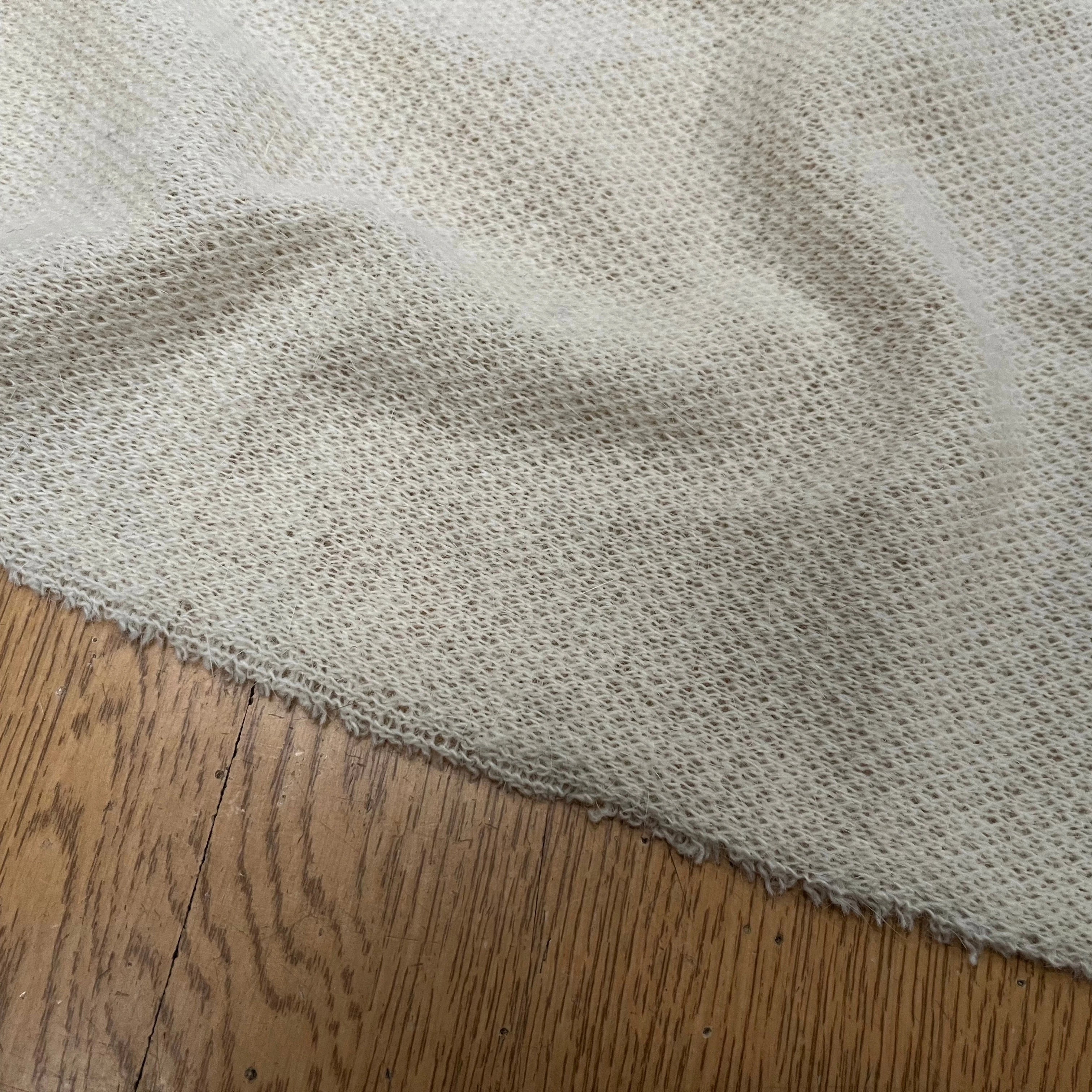 LAINAGE MANTEAU TRICOT LÉGER ÉCRU 125CM - My Little Coupon