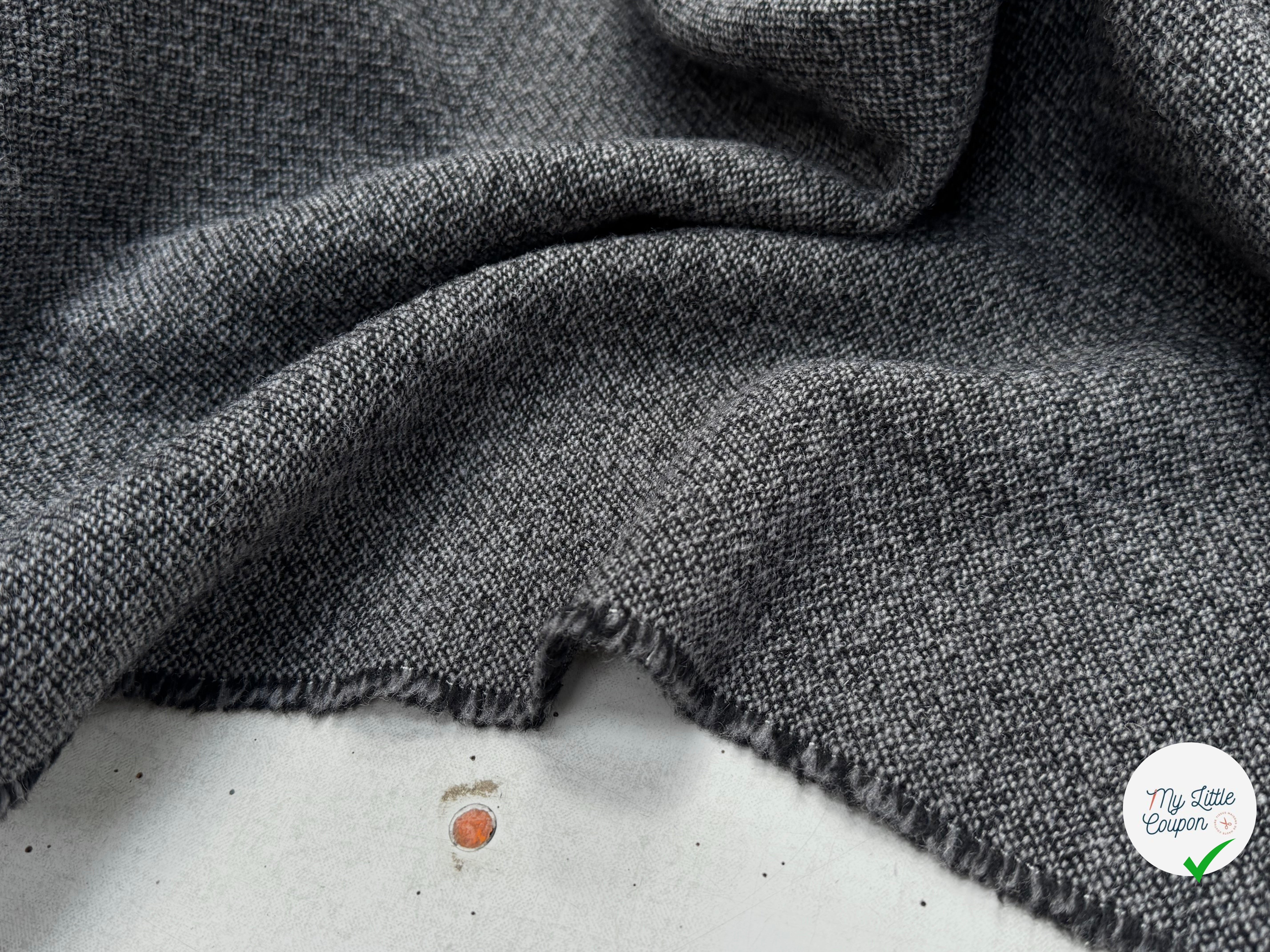 LAINAGE MANTEAU TRICOTÉ GRIS CHIC - My Little Coupon