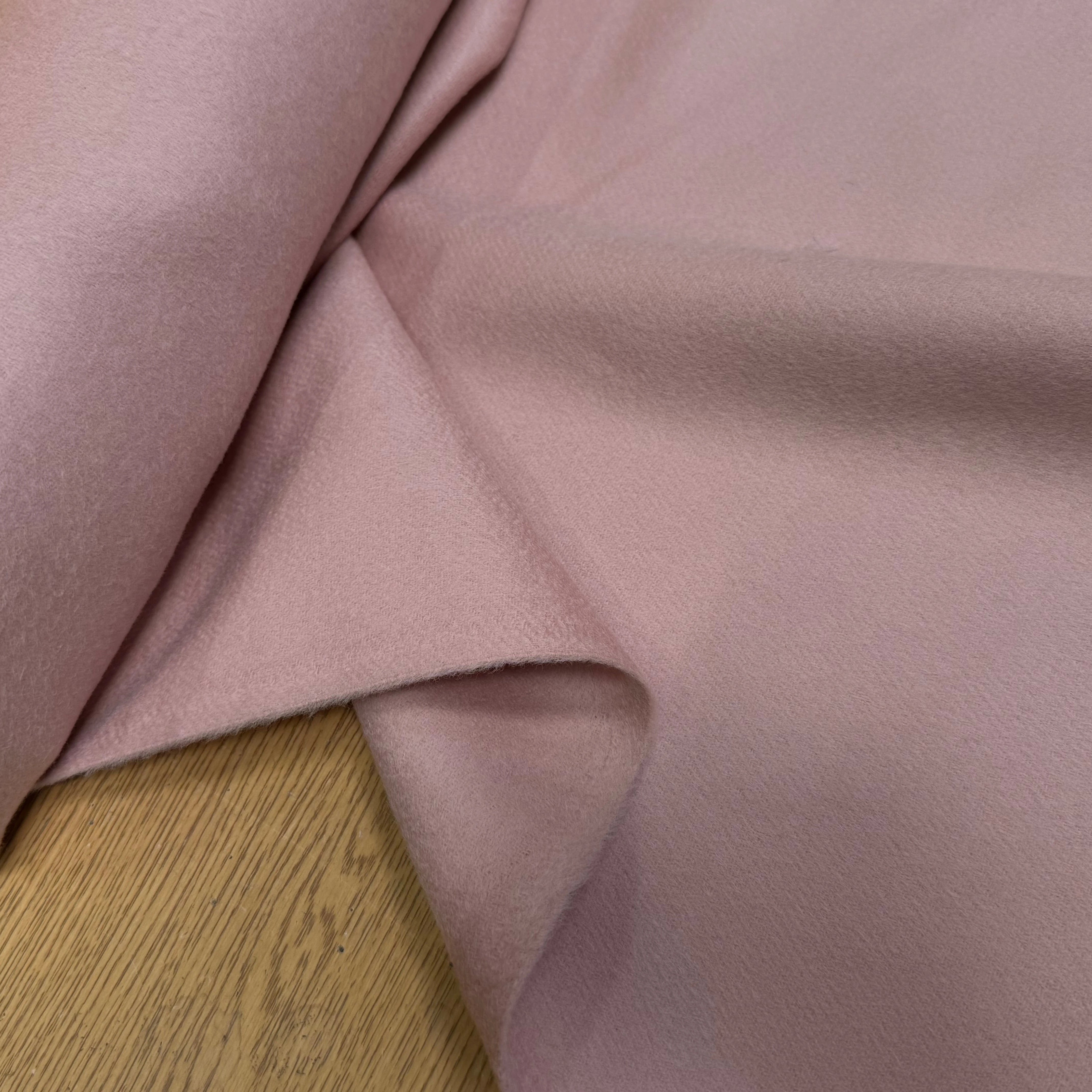 LAINAGE MANTEAU ULTRA DOUX ROSE PALE - My Little Coupon