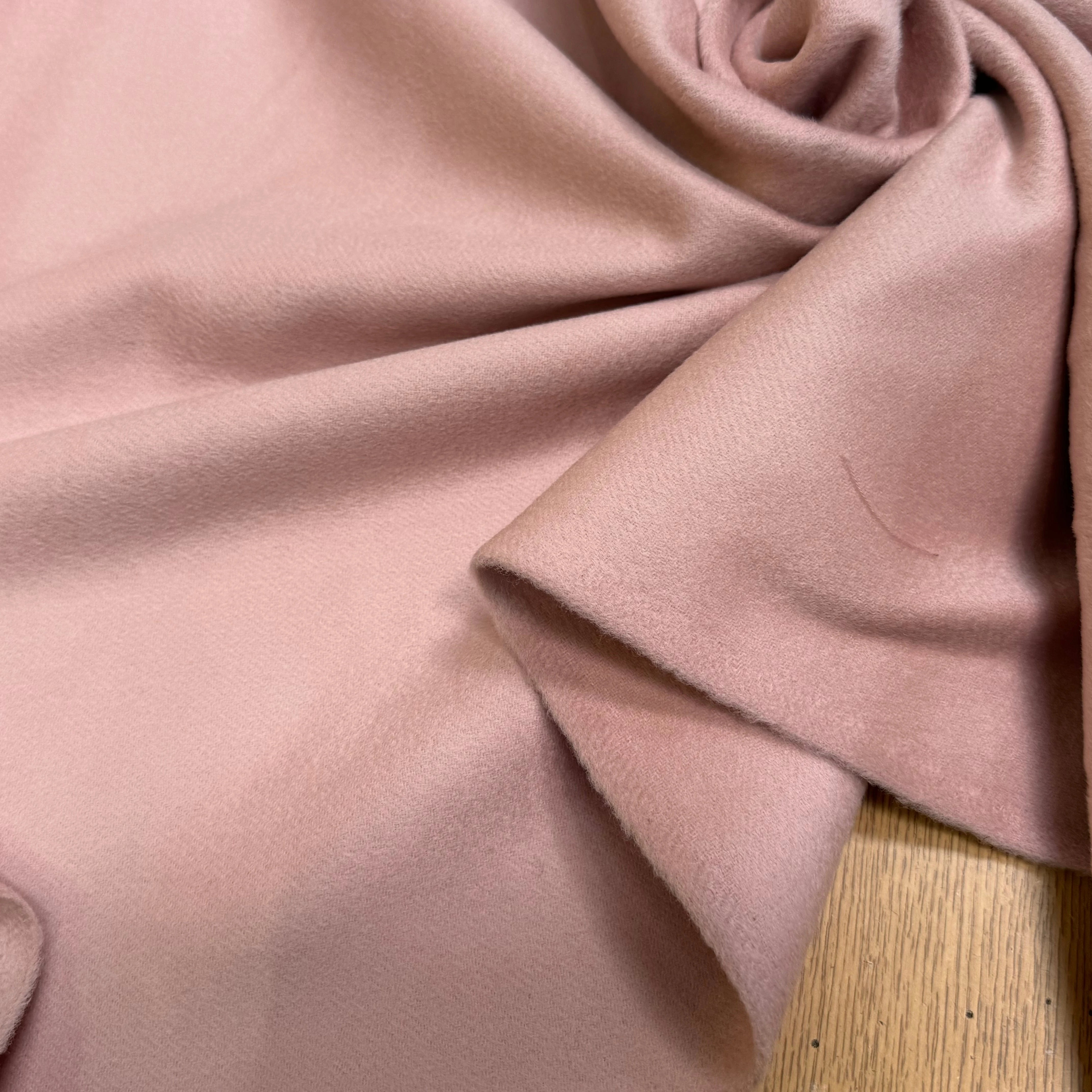 LAINAGE MANTEAU ULTRA DOUX ROSE PALE - My Little Coupon