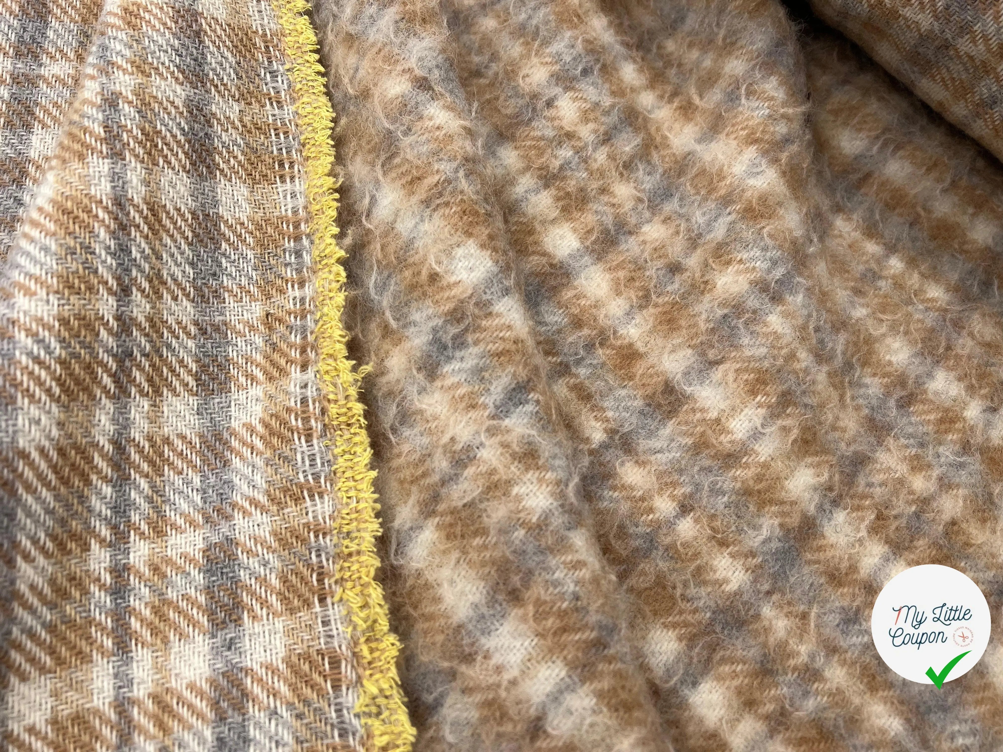 LAINAGE MANTEAUX MOELLEUX HONEY PIE - My Little Coupon - tissu - coudre