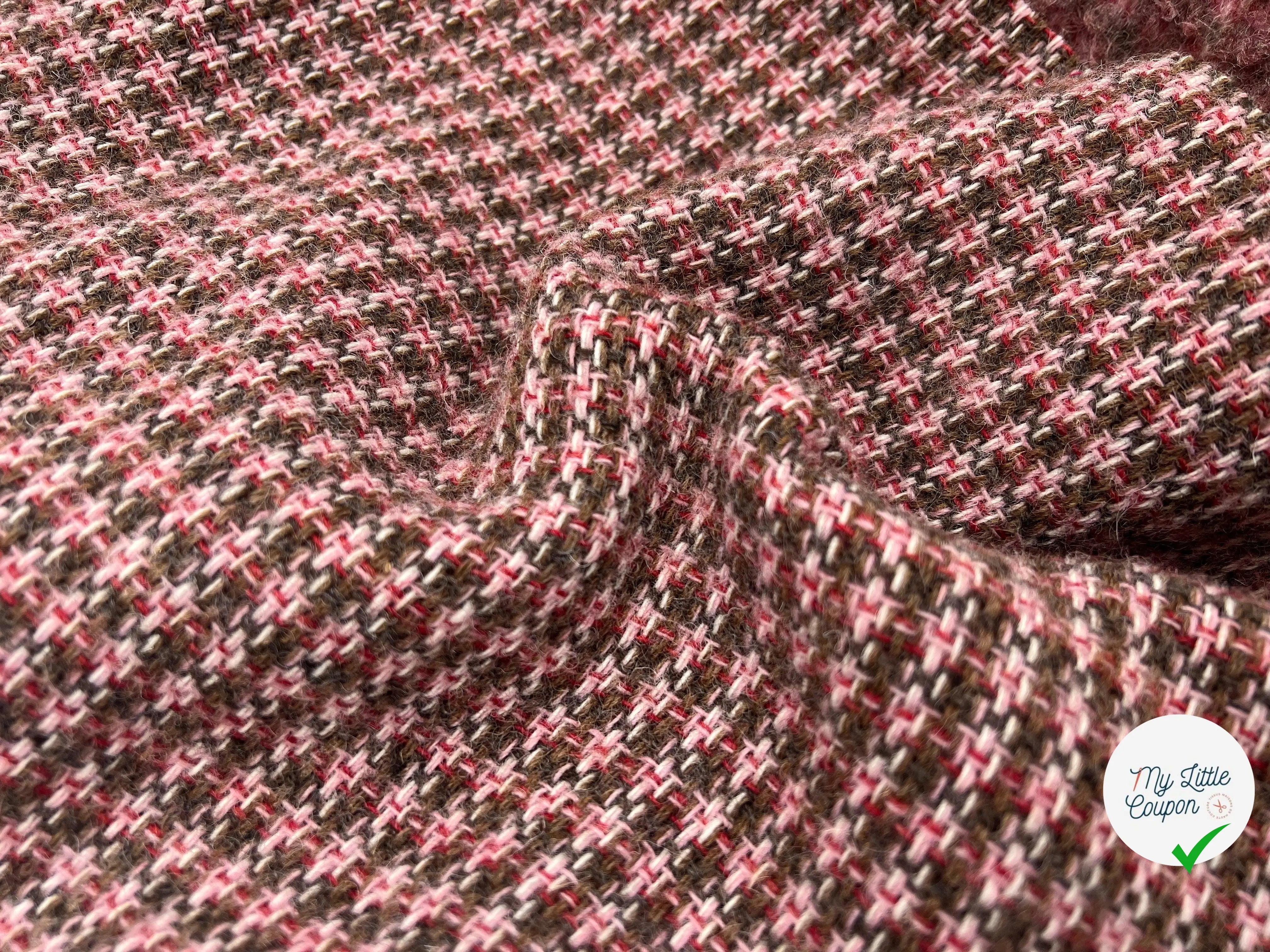 LAINAGE MOELLEUX ENVIE DE FRAMBOISE - My Little Coupon - tissu - coudre
