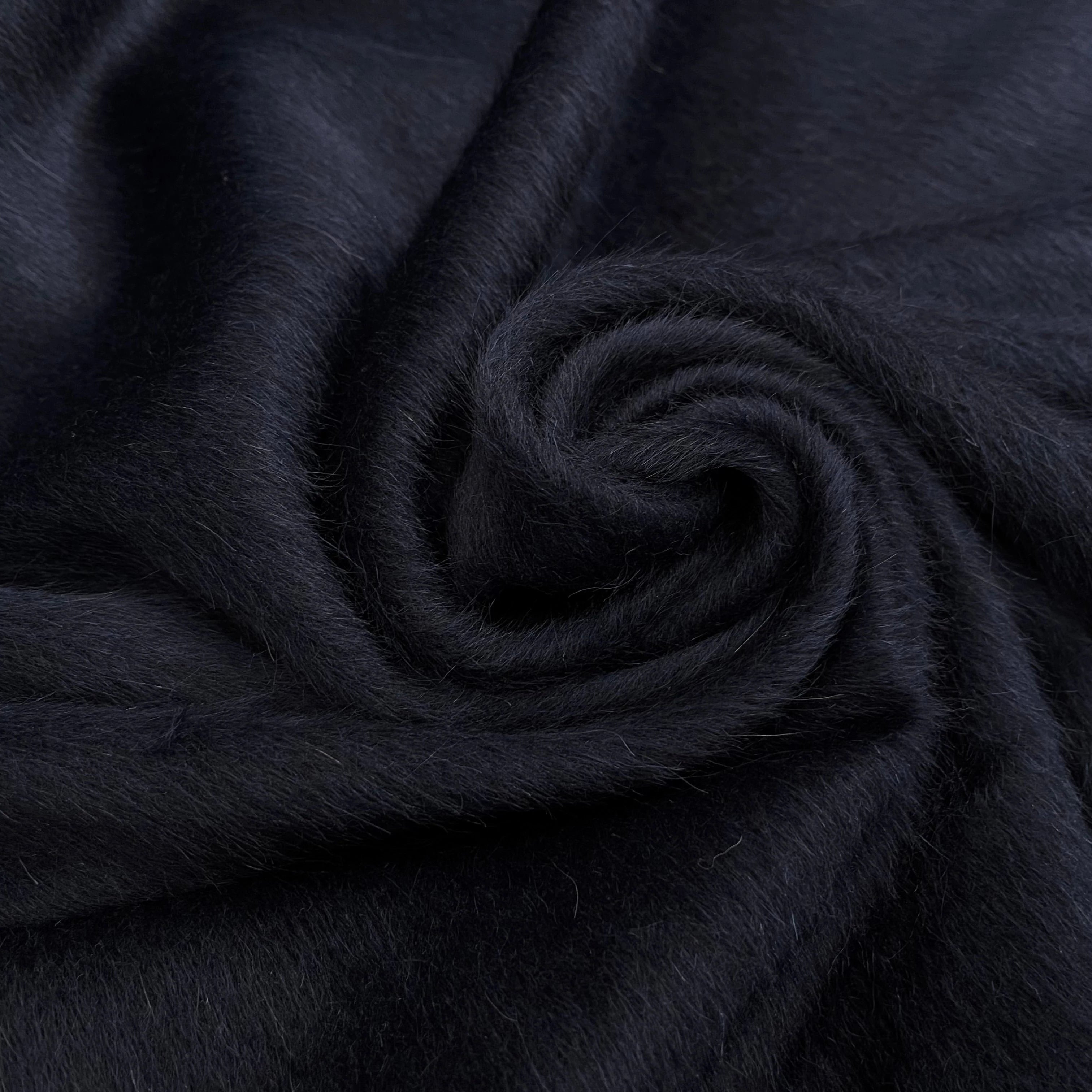 LAINAGE MOHAIR ALPAGA MARINE POIL - My Little Coupon