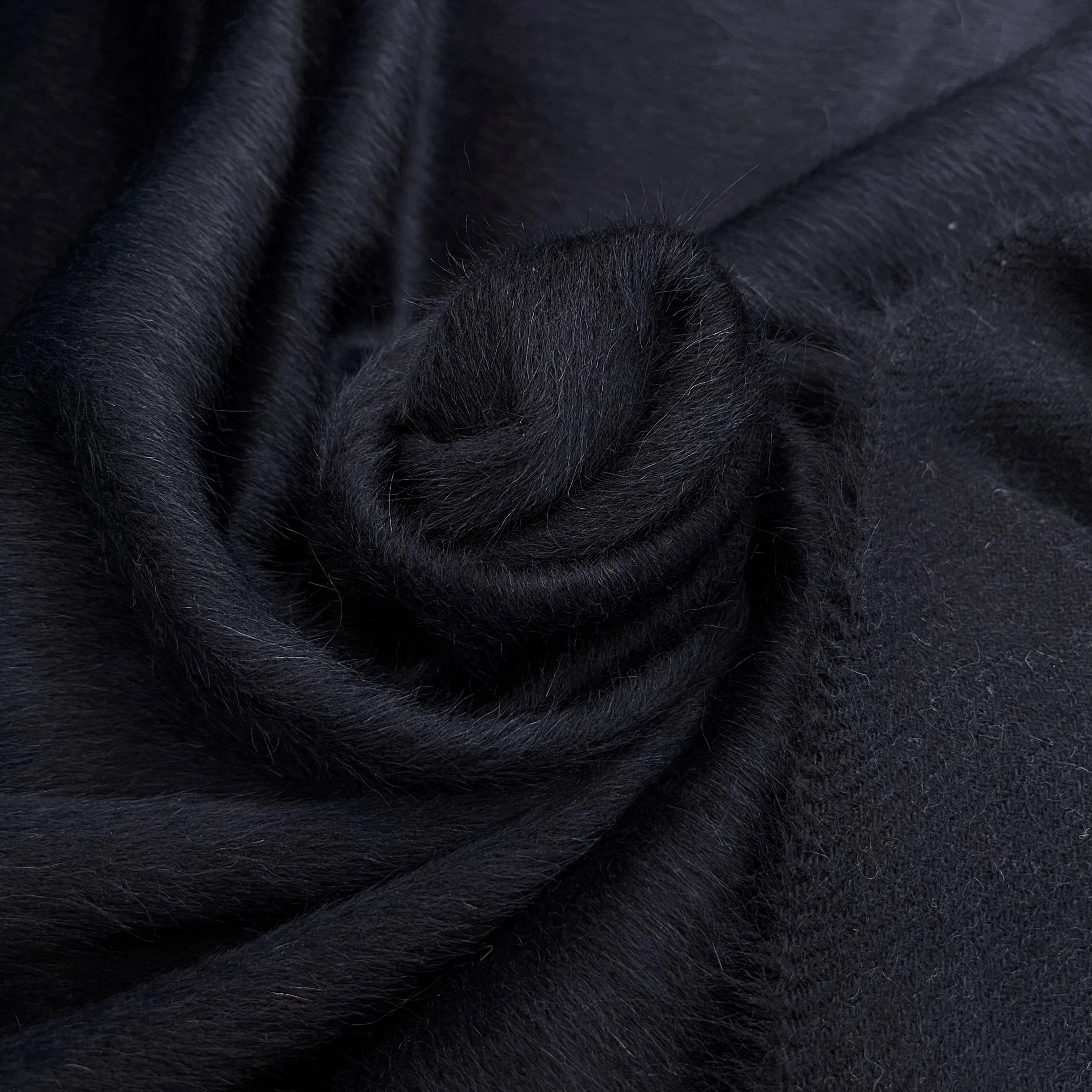 LAINAGE MOHAIR ALPAGA MARINE POIL - My Little Coupon