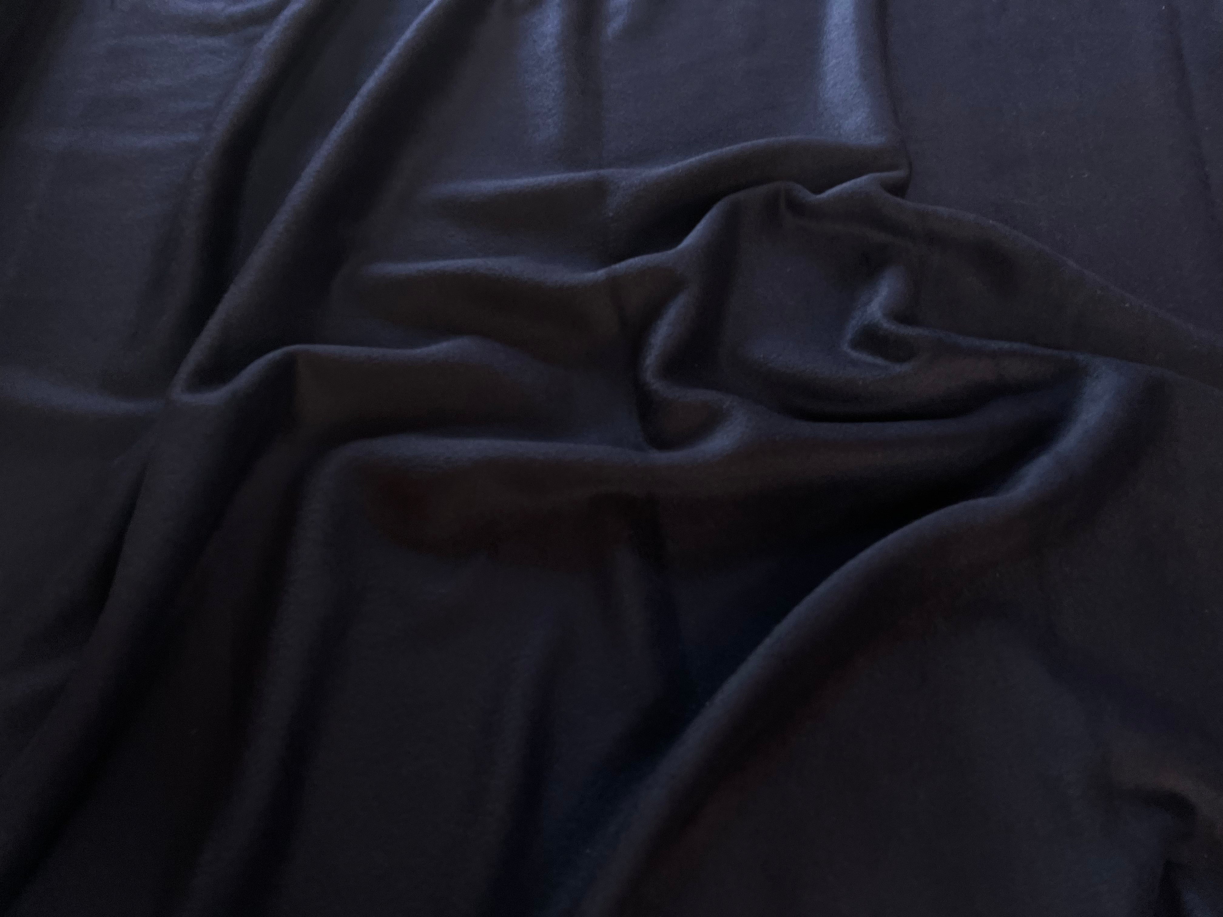 LAINAGE MOHAIR BLEU NUIT POILS COURTS - My Little Coupon