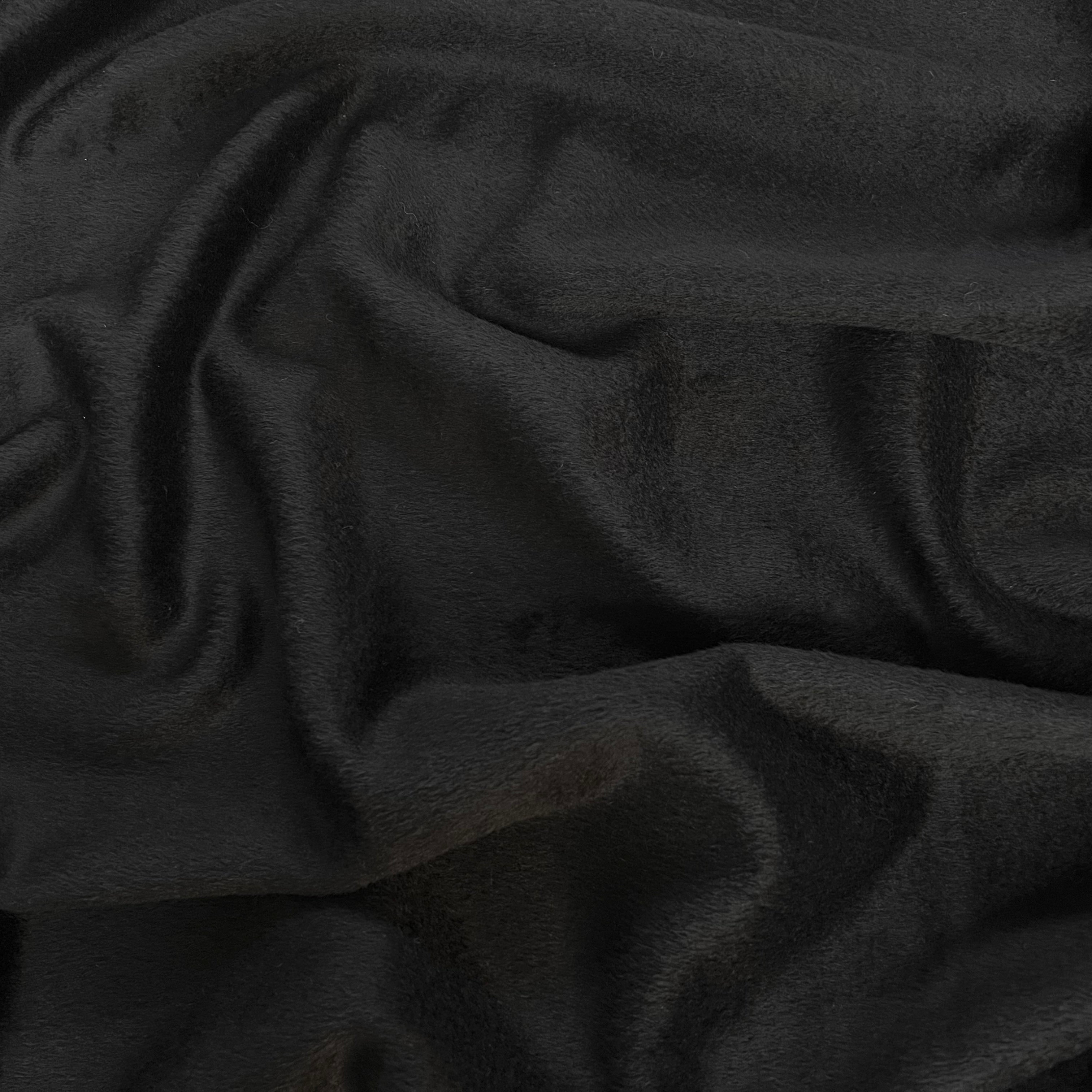 LAINAGE MOHAIR NOIR POILS COURTS - My Little Coupon