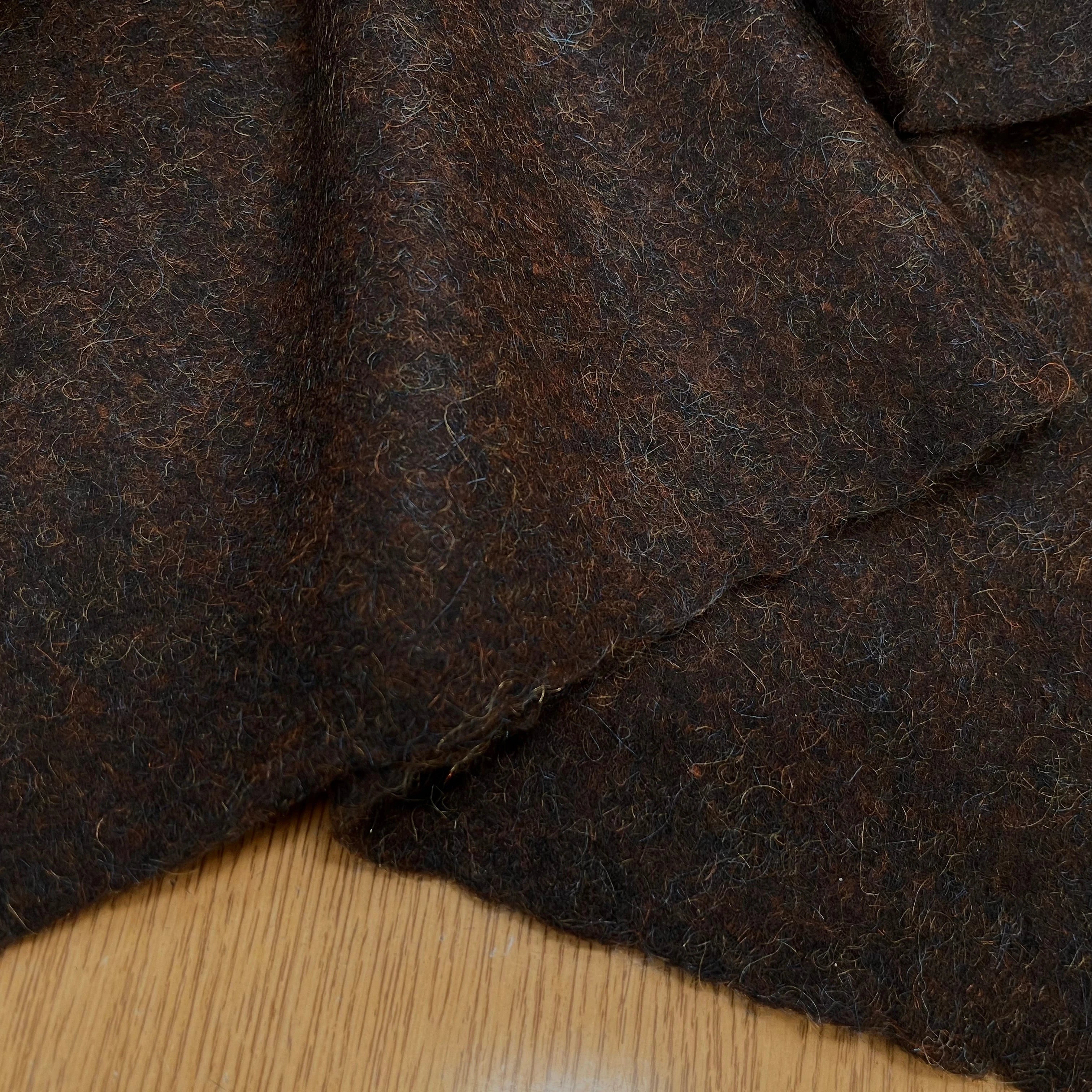 LAINAGE MOUCHETÉ MARRON - My Little Coupon