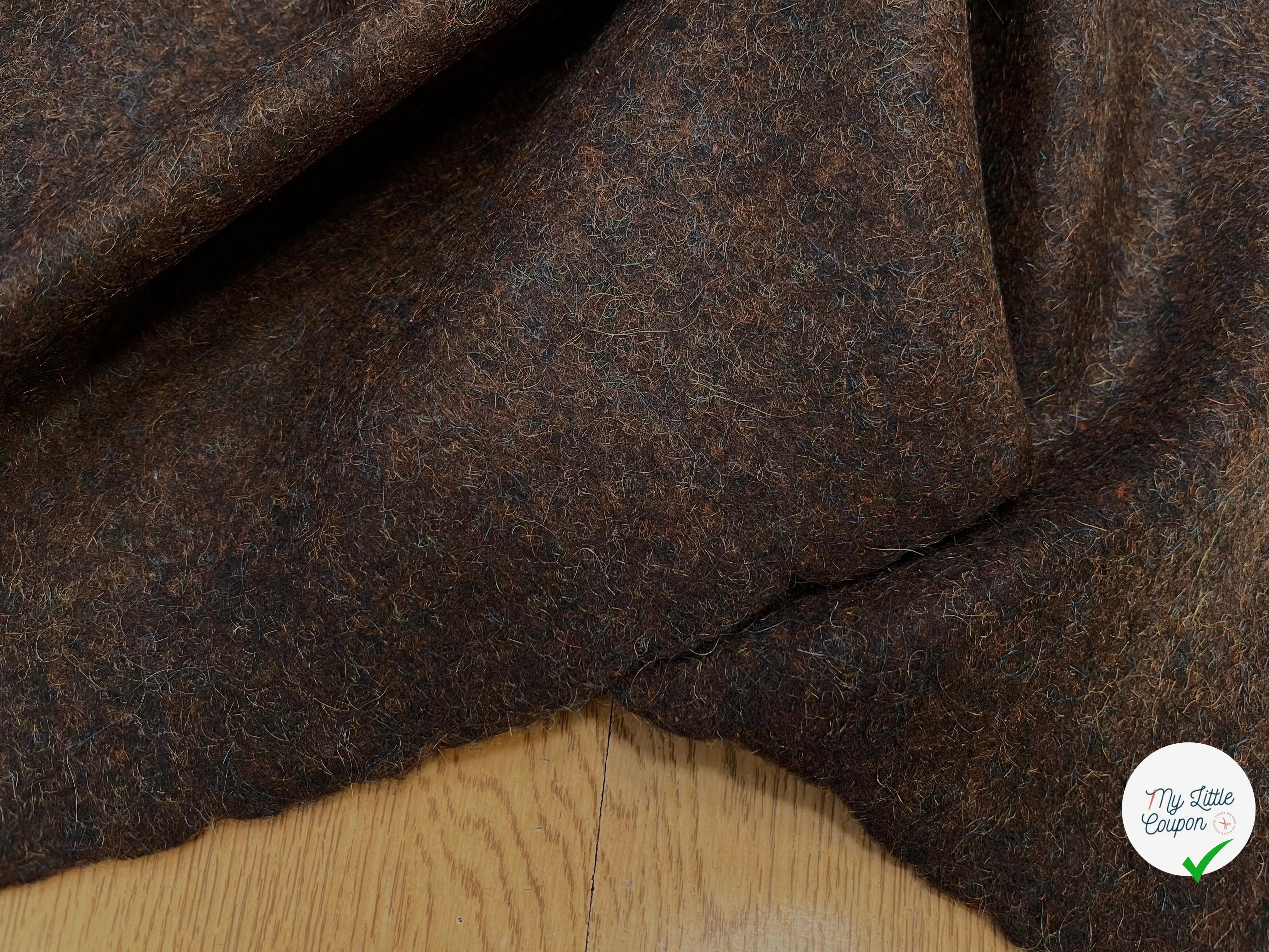 LAINAGE MOUCHETÉ MARRON - My Little Coupon