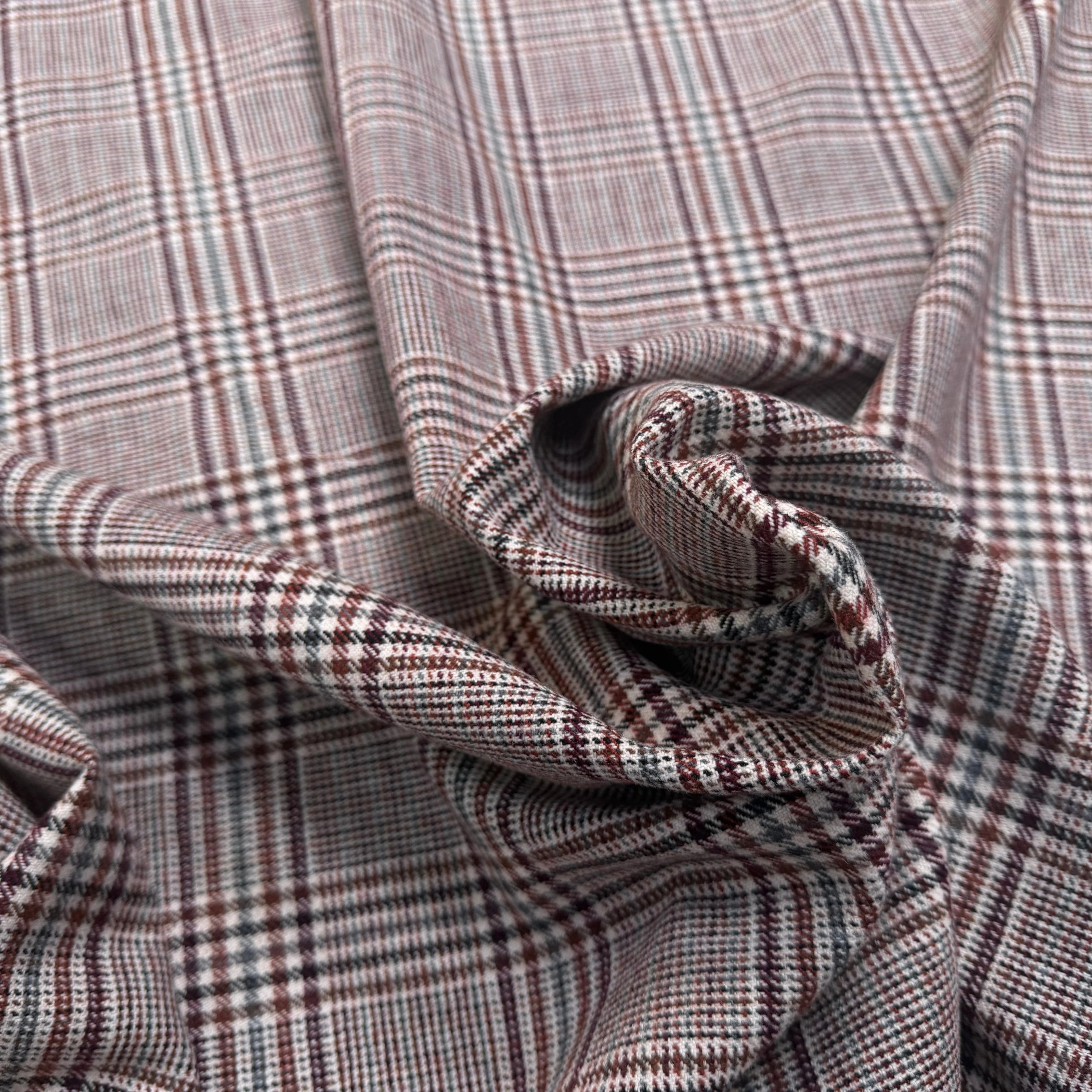 LAINAGE PRINCE DE GALLES COULEURS D'AUTOMNE - My Little Coupon