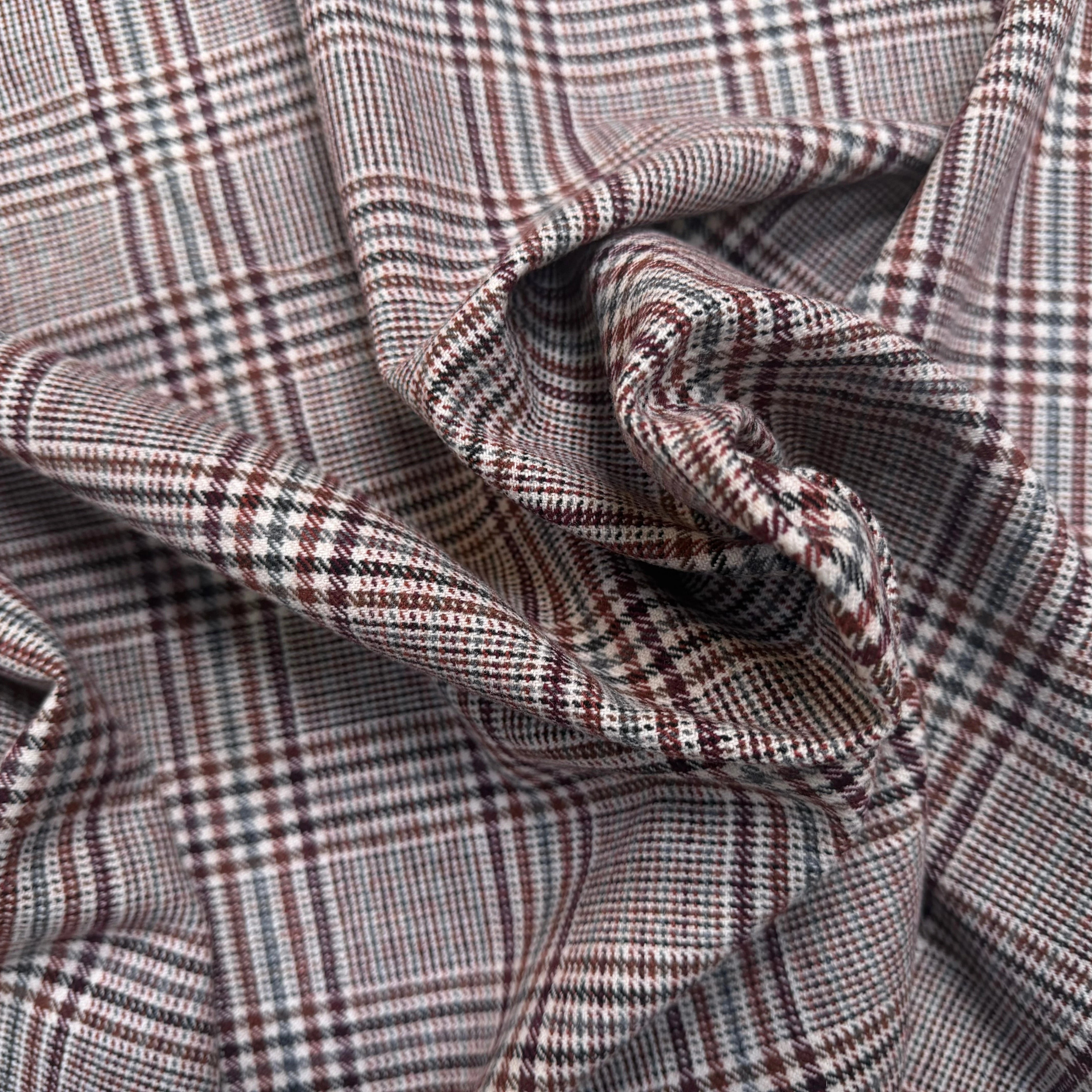 LAINAGE PRINCE DE GALLES COULEURS D'AUTOMNE - My Little Coupon