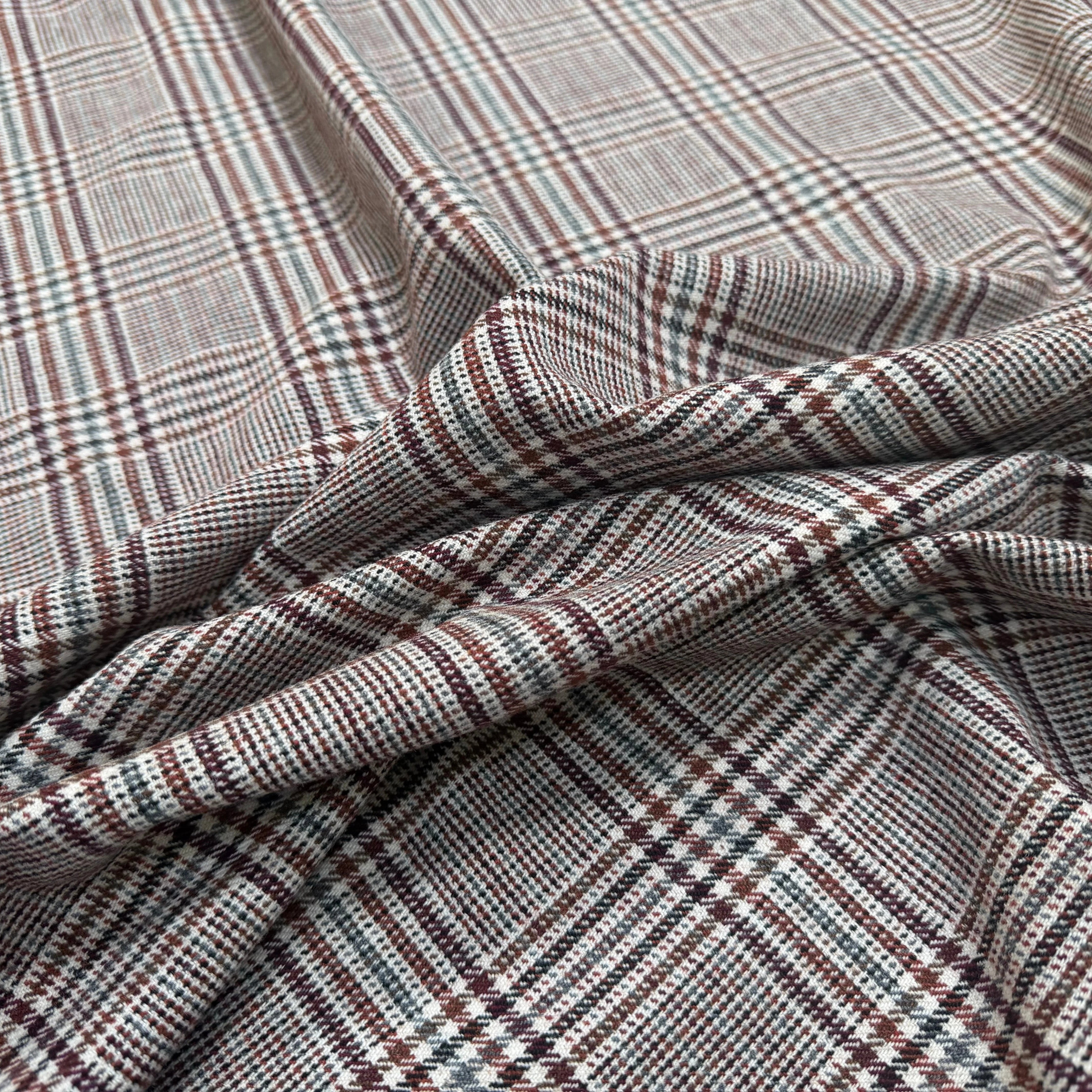 LAINAGE PRINCE DE GALLES COULEURS D'AUTOMNE - My Little Coupon