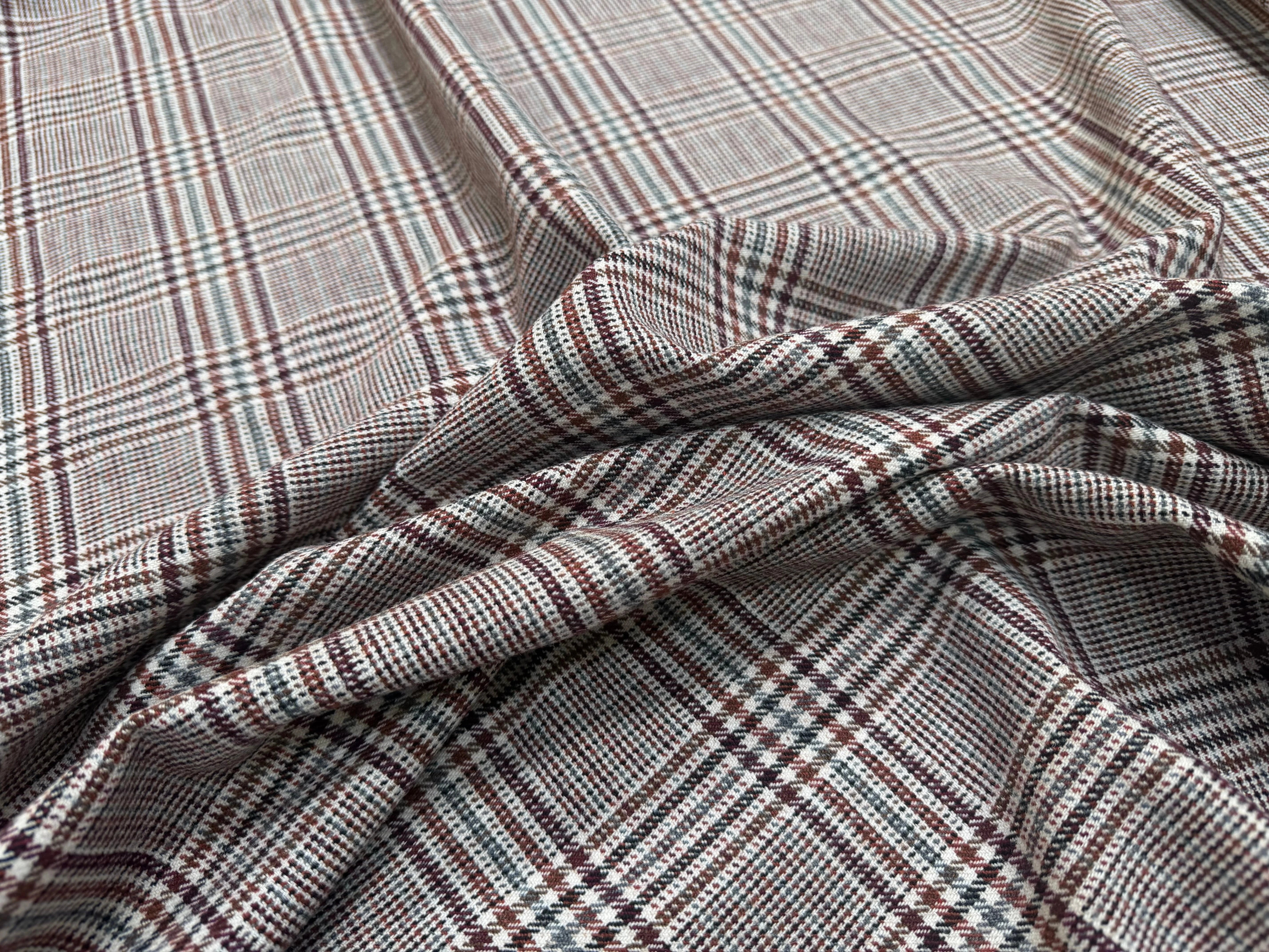 LAINAGE PRINCE DE GALLES COULEURS D'AUTOMNE - My Little Coupon