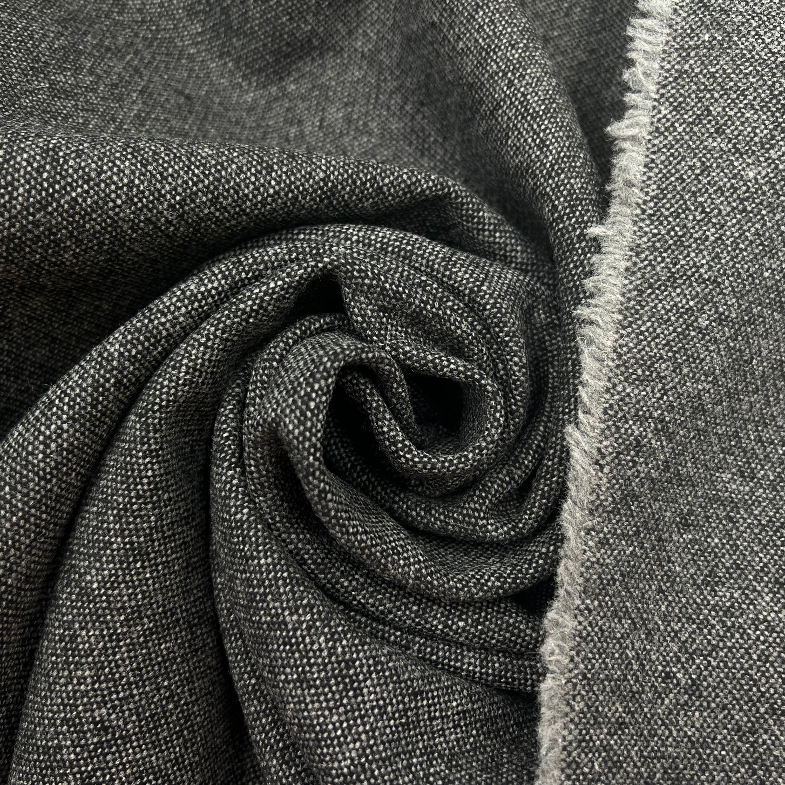 LAINAGE RUSTIQUE TWEED BLADE GREY JU MSO