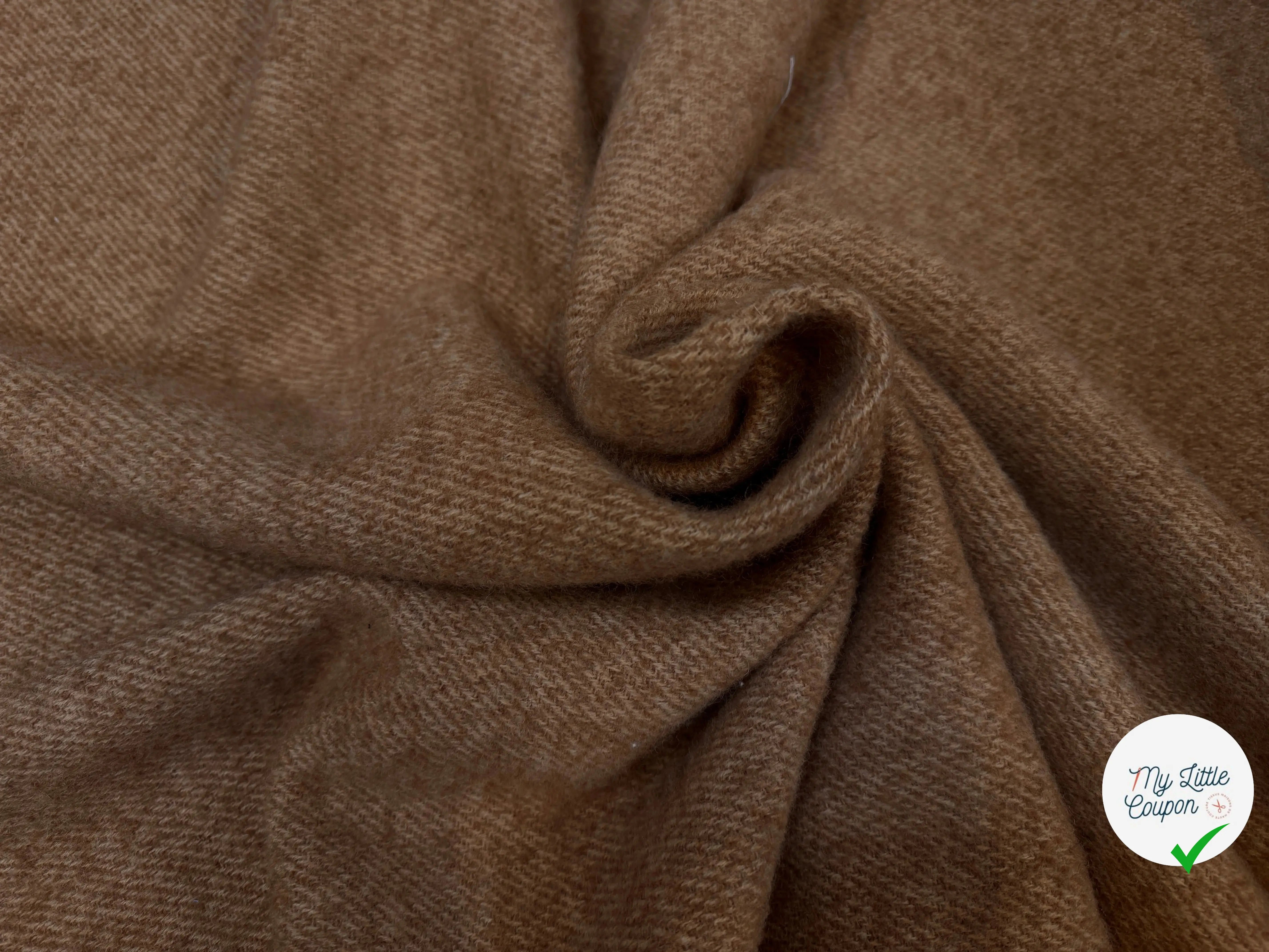 LAINAGE STRIÉ MARTINI CAMEL 67% LAINE VIERGE - My Little Coupon