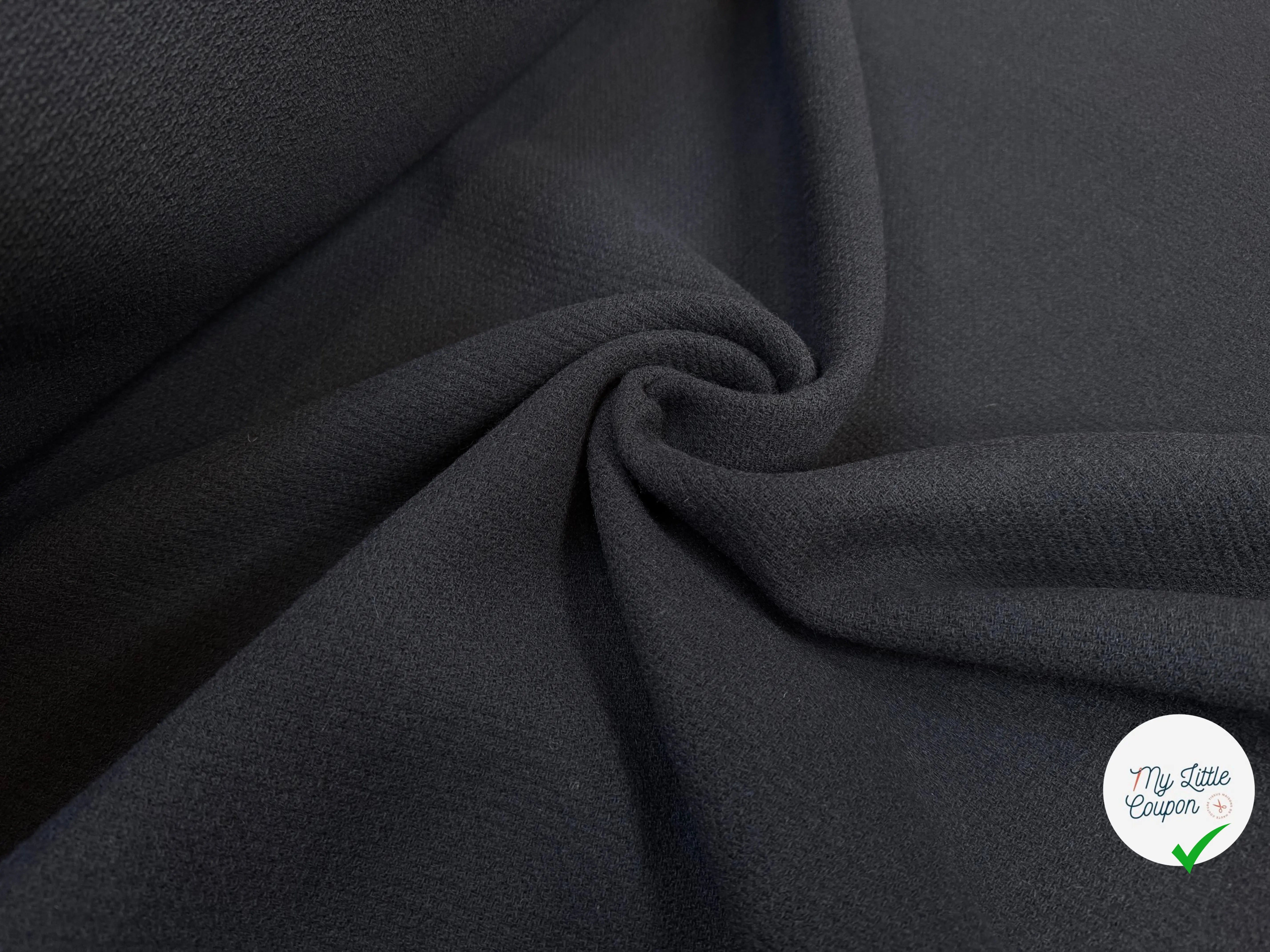 LAINANGE MANTEAU TRICOT BLEU NAVY 100% LAINE - My Little Coupon