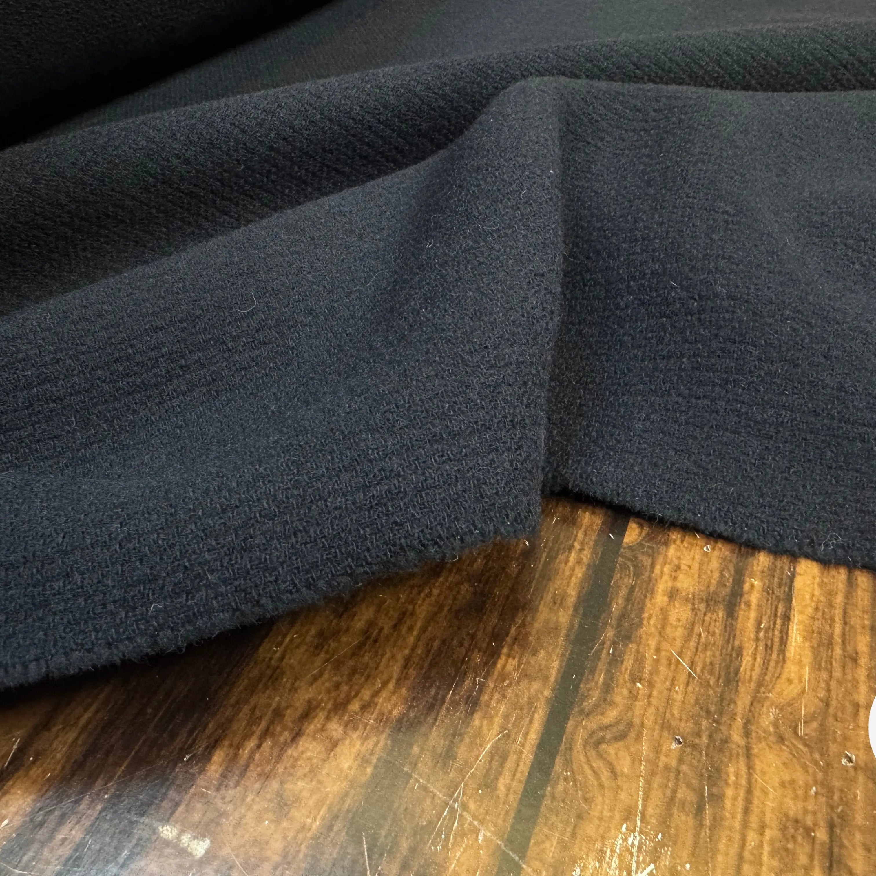 LAINANGE MANTEAU TRICOT BLEU NAVY 100% LAINE - My Little Coupon