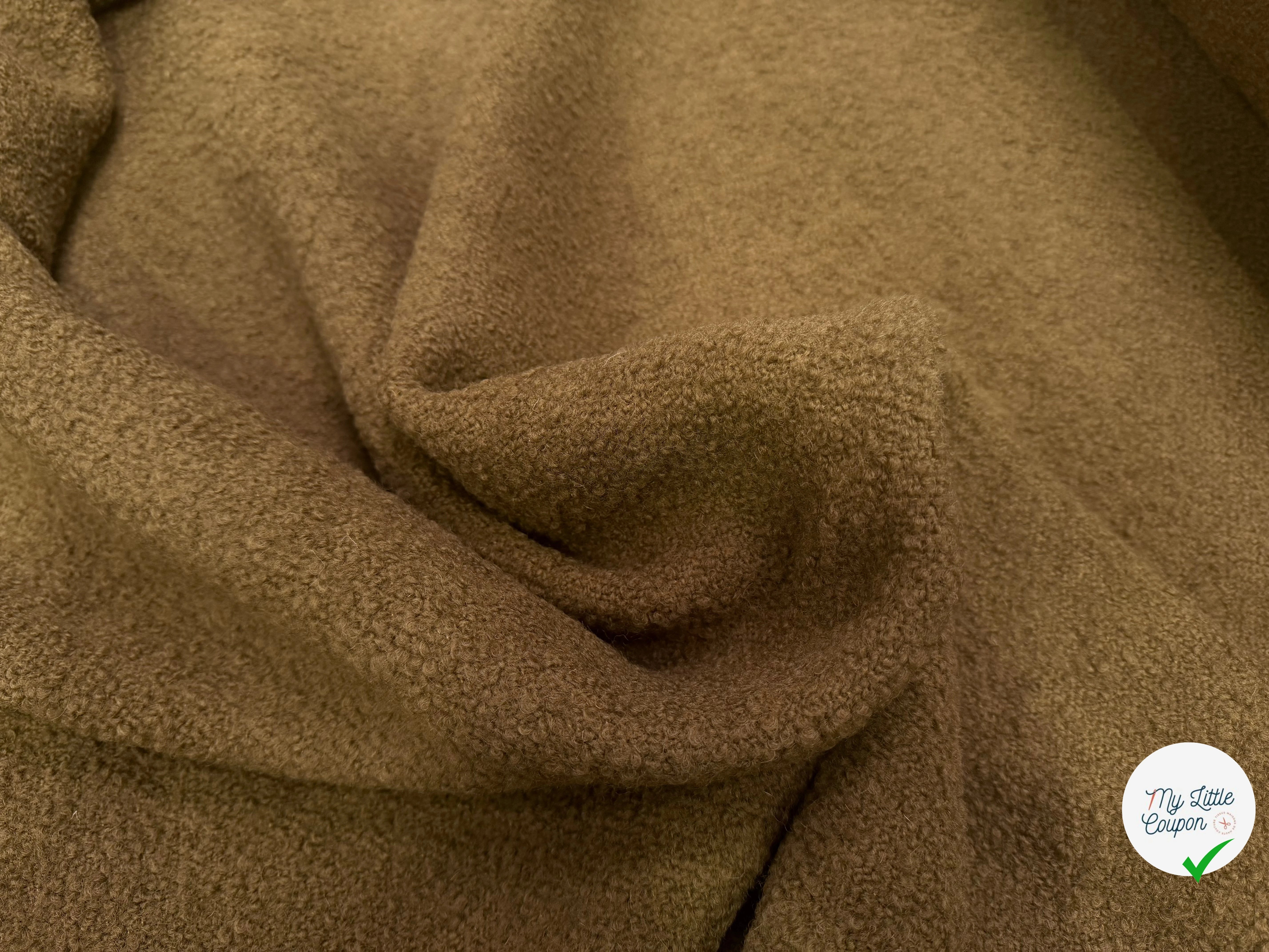 LAINE BOUCLETTE MARRON CLAIR DEL PRATO - My Little Coupon