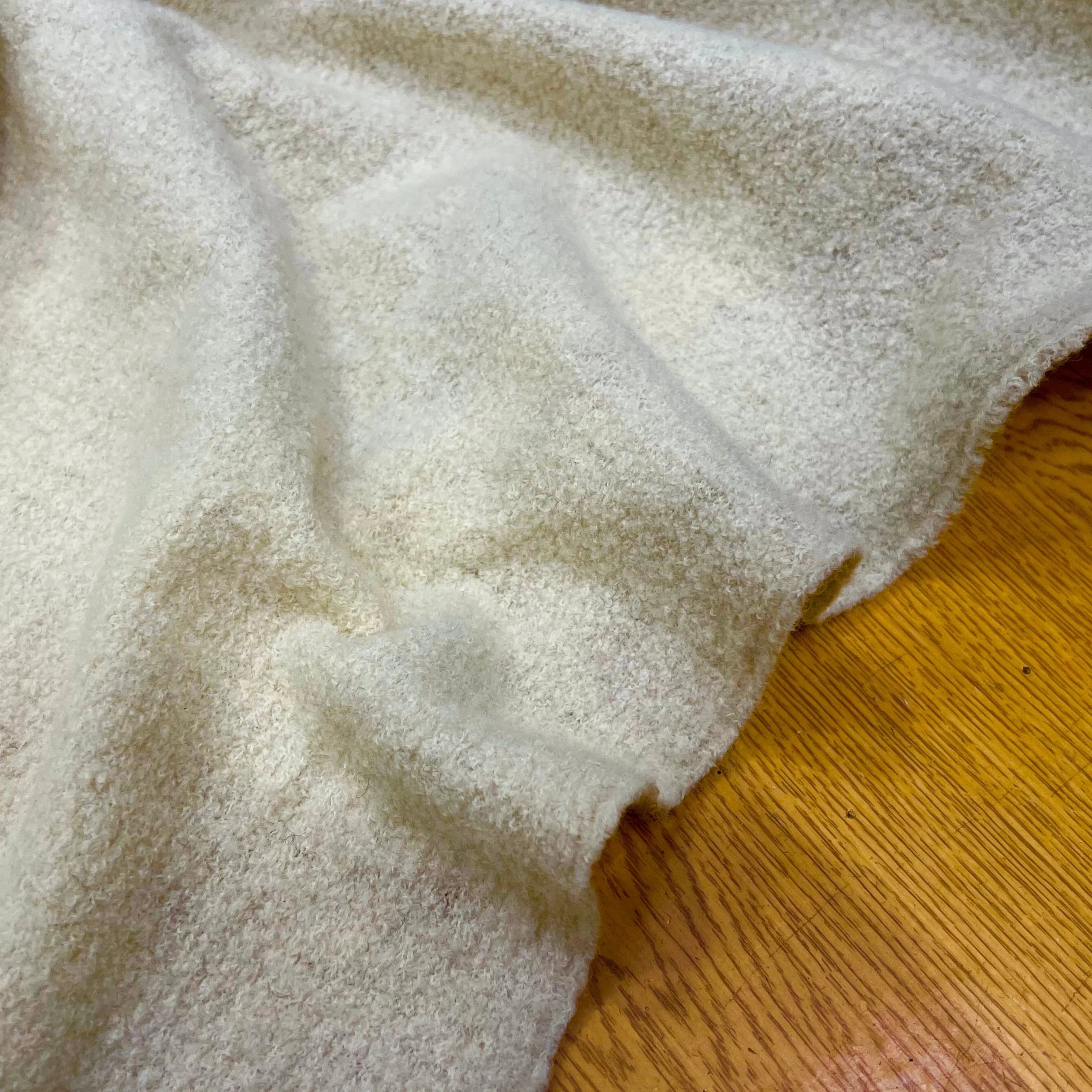 LAINE BOUILLIE TRICOT ÉCRU ULTRA STRETCH 120CM 100% LAINE - My Little Coupon