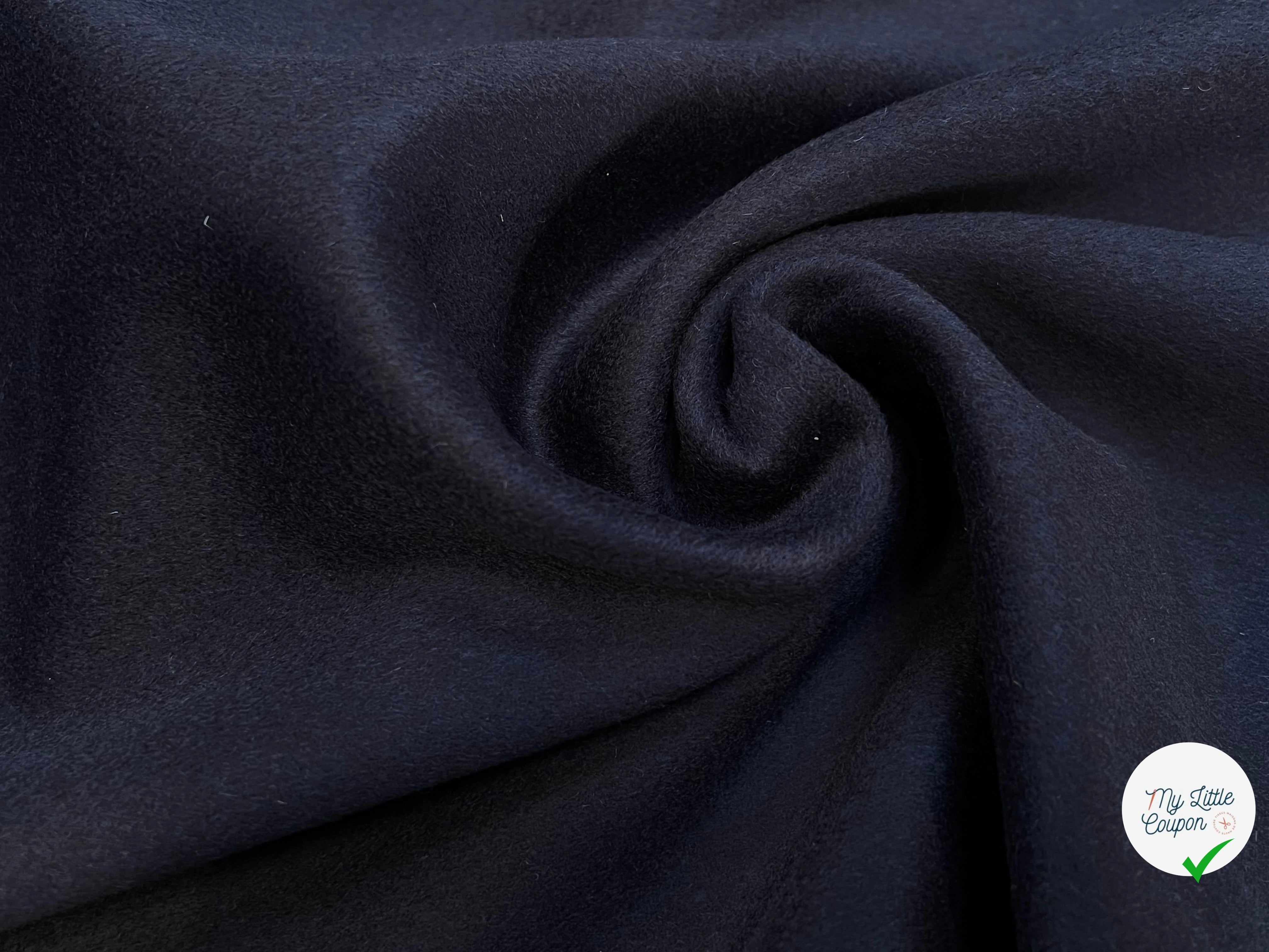 LAINE CABAN BLEU MARINE ULTRA DOUX 150CM 100% LAINE - My Little Coupon