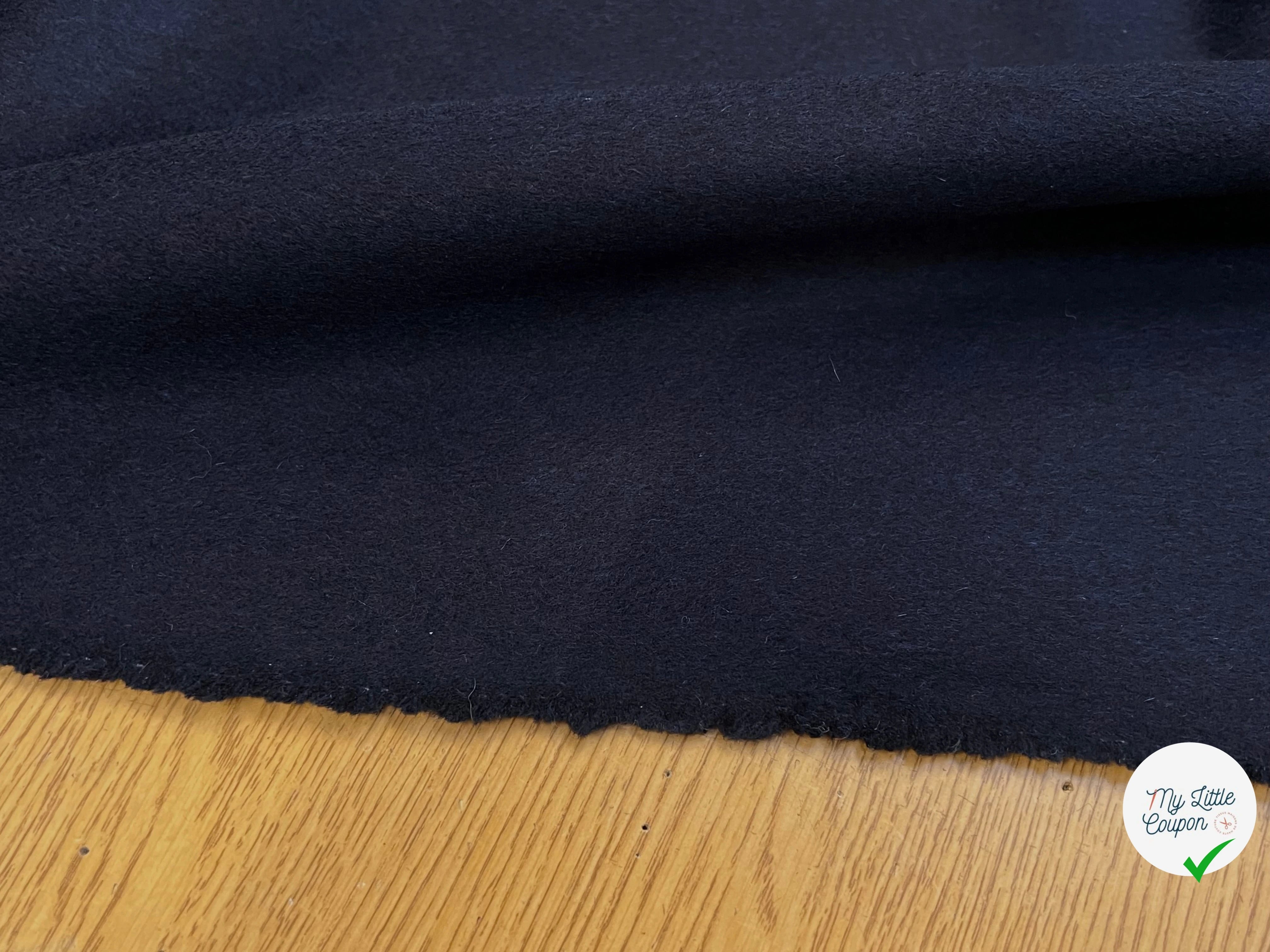 LAINE CABAN BLEU MARINE ULTRA DOUX 150CM 100% LAINE - My Little Coupon
