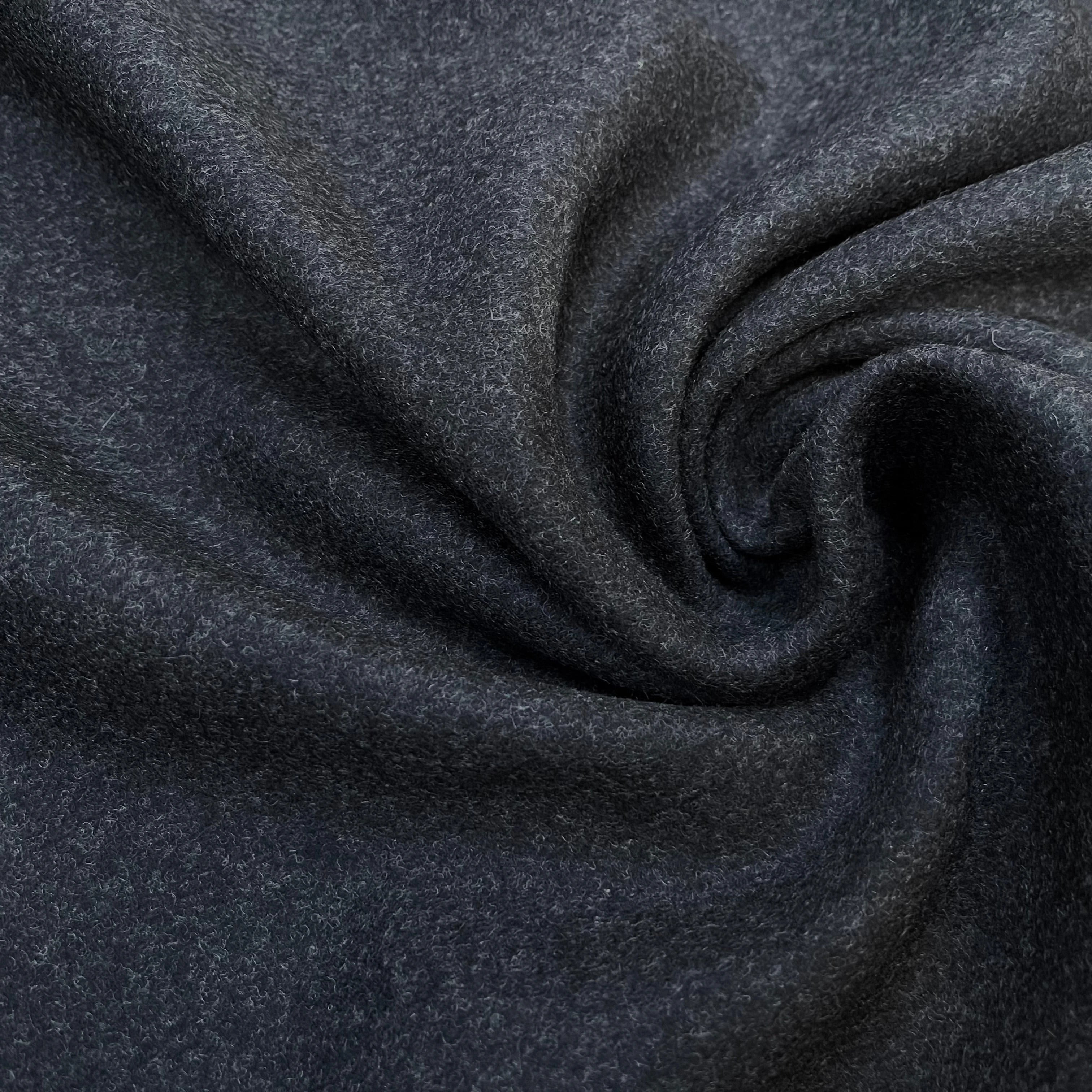 LAINE CABAN NOIR GRISÉ 100% LAINE - My Little Coupon