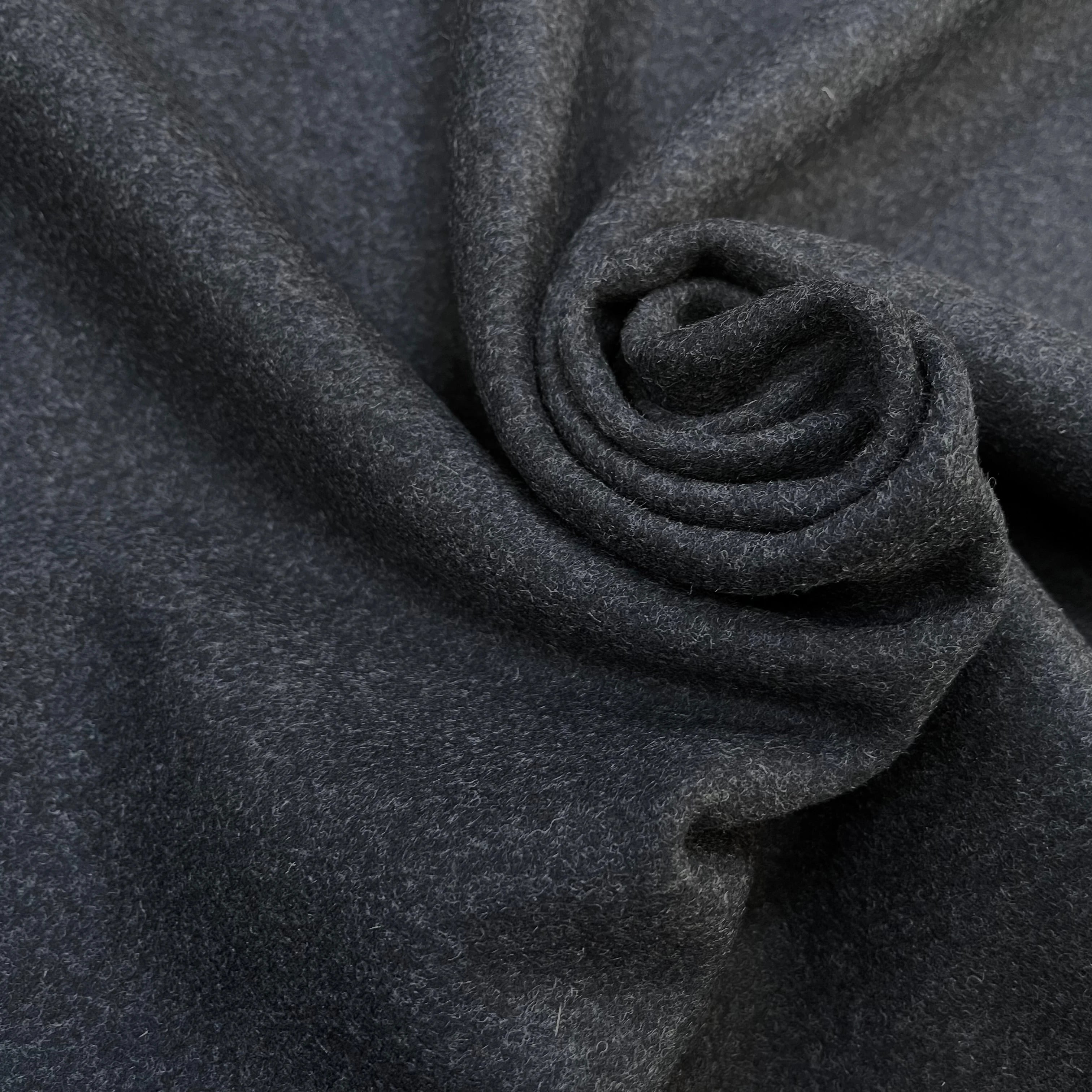 LAINE CABAN NOIR GRISÉ 100% LAINE - My Little Coupon