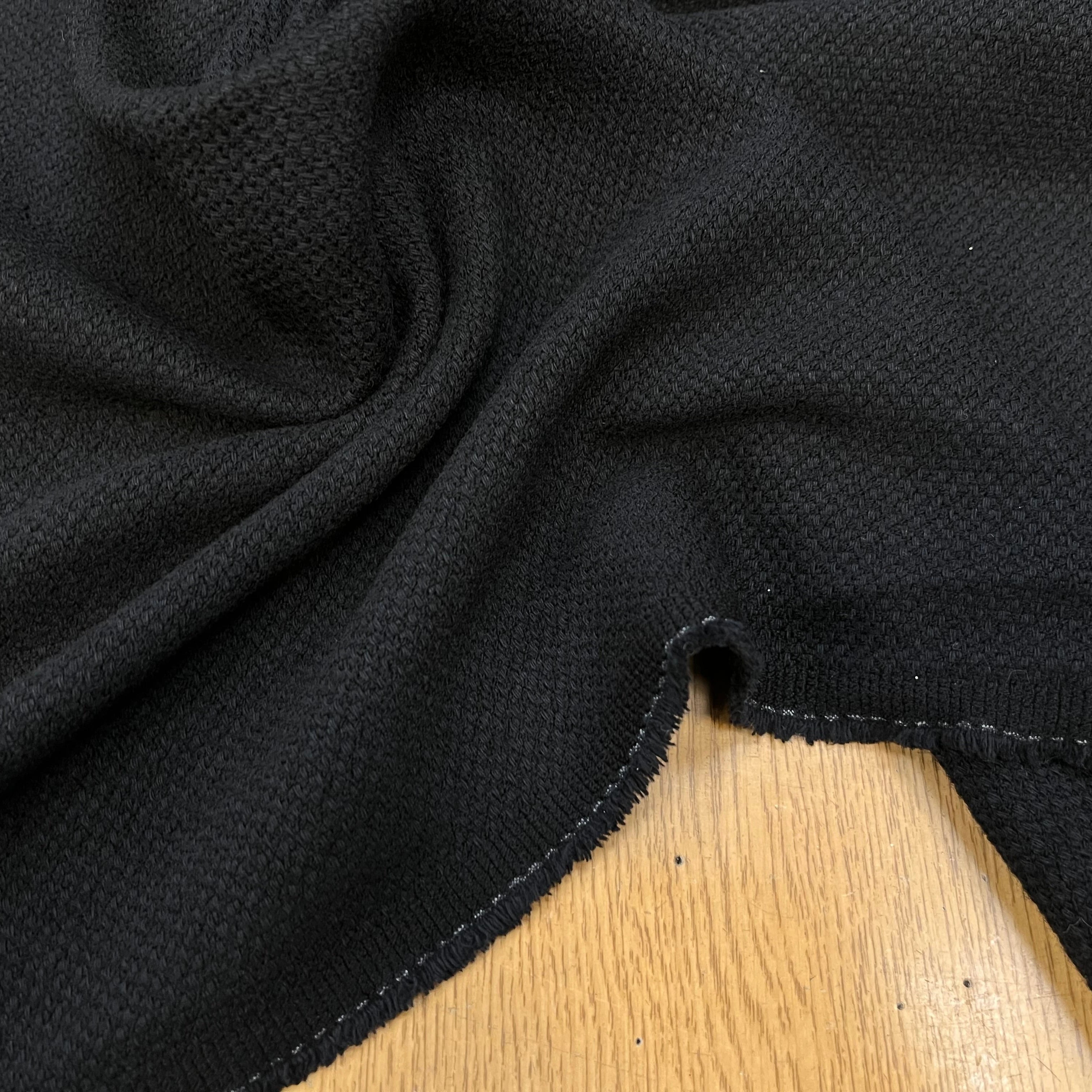 LAINE COTON CANEVAS NOIR 70% LAINE - My Little Coupon