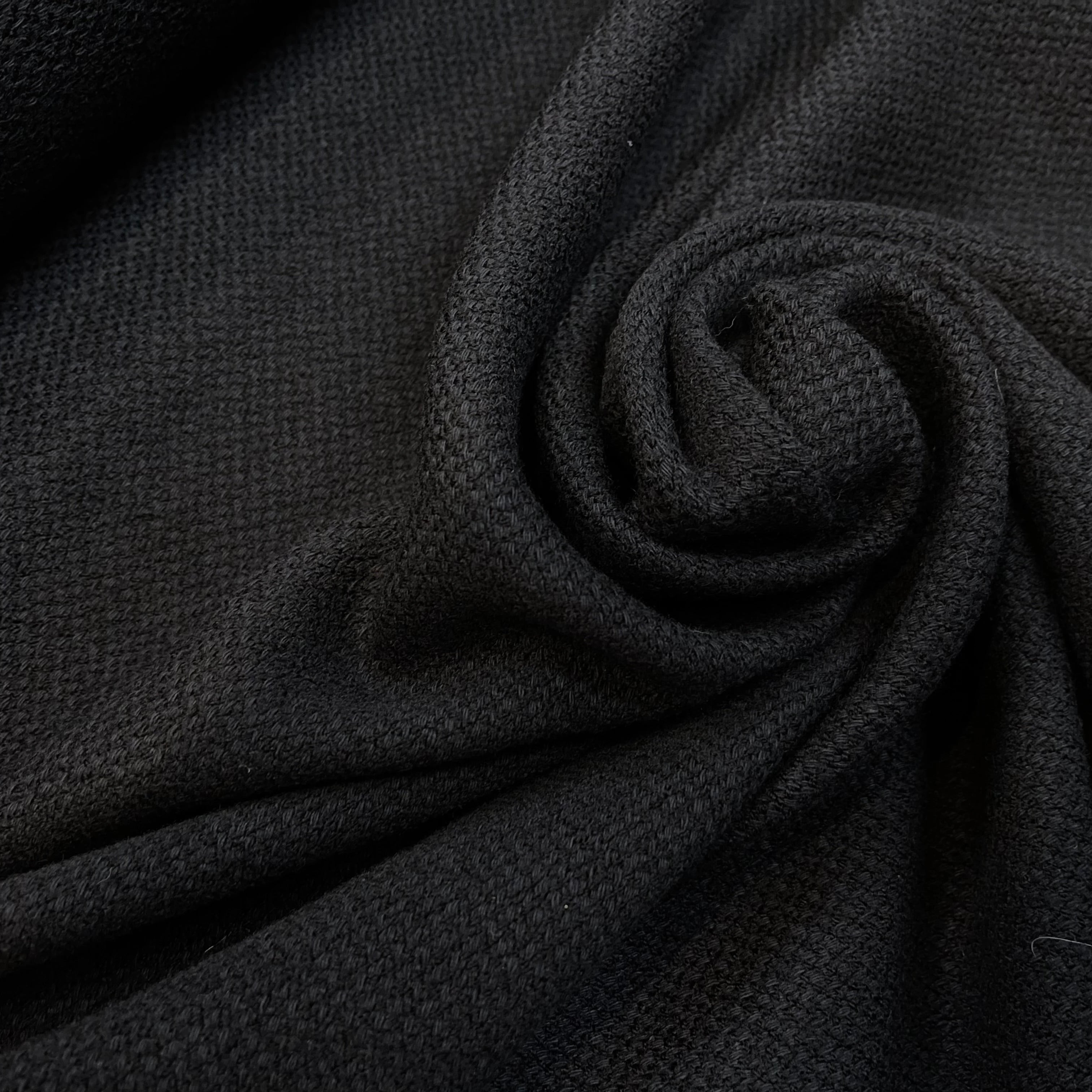 LAINE COTON CANEVAS NOIR 70% LAINE - My Little Coupon