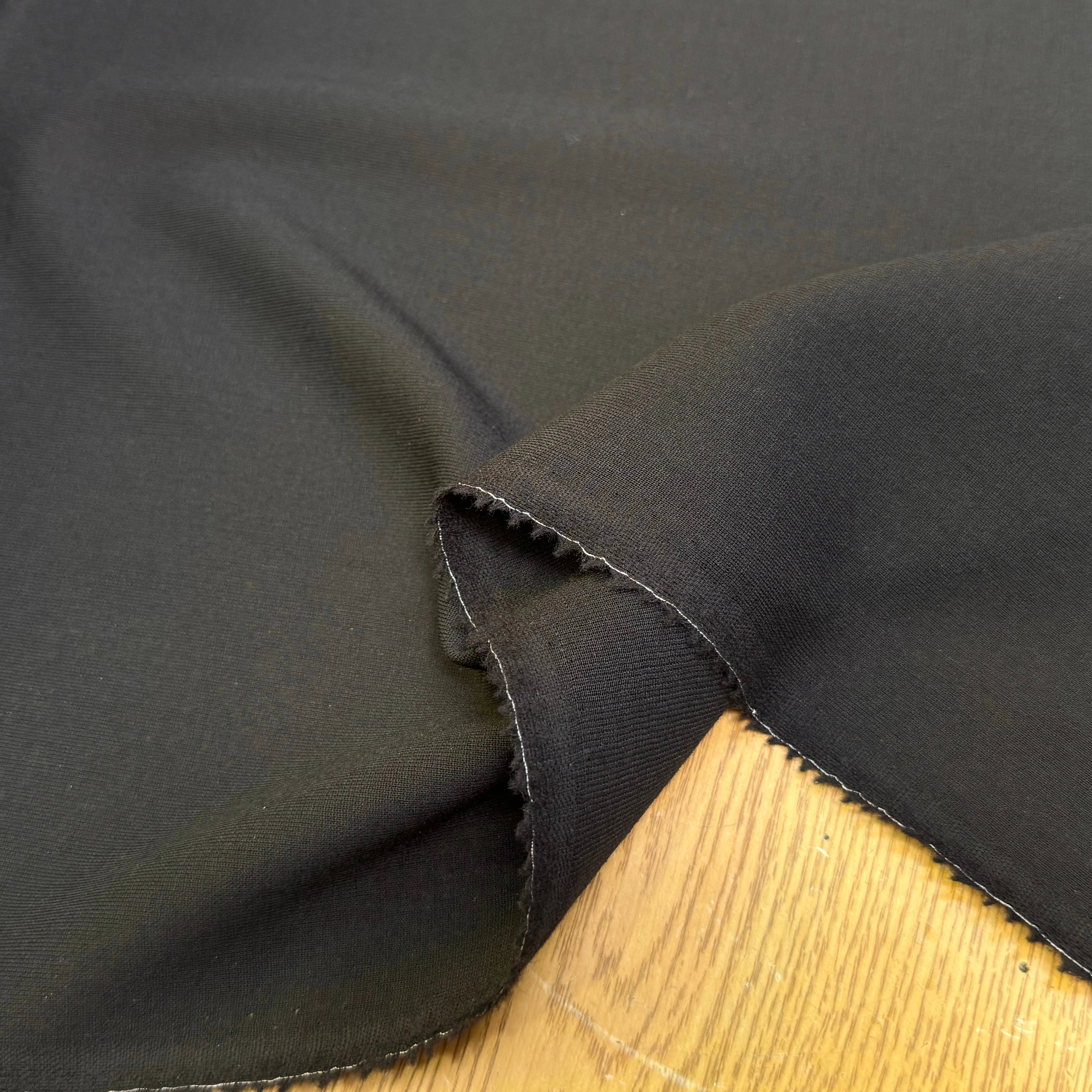 LAINE D'ÉTÉ FLUIDE COUTURE NOIR - My Little Coupon