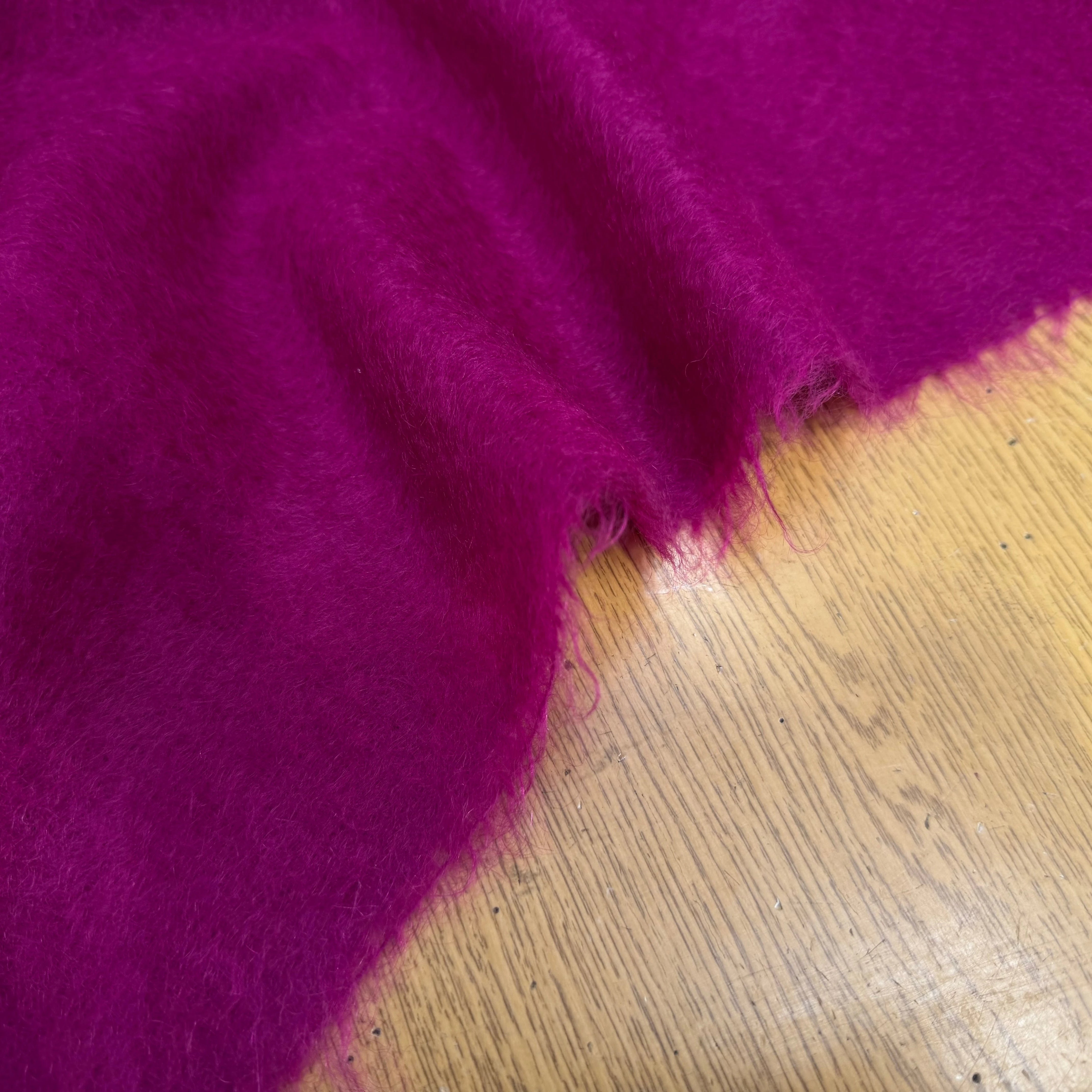 LAINE FOULÉE FUSCHSIA POILS COURTS - My Little Coupon