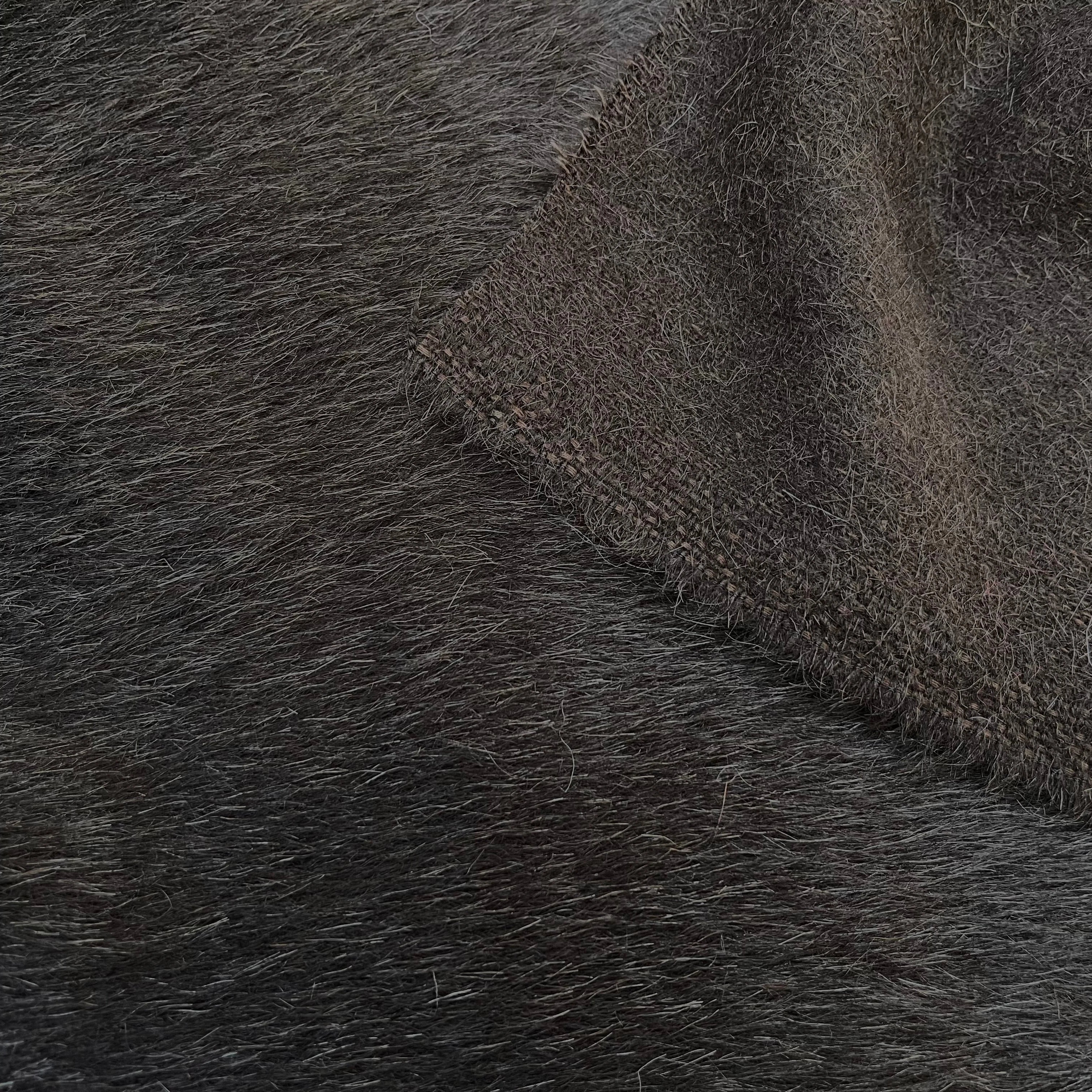 LAINE FOURURE POIL ANIMAL MARRON FONCÉ - My Little Coupon