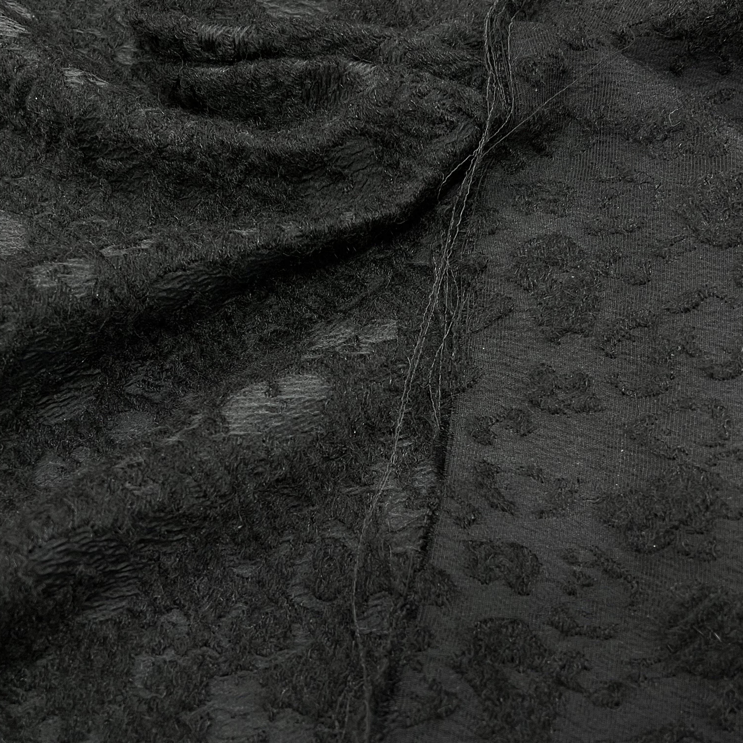 LAINE JACQUARD NOIR 50% LAINE SOUPLE - My Little Coupon