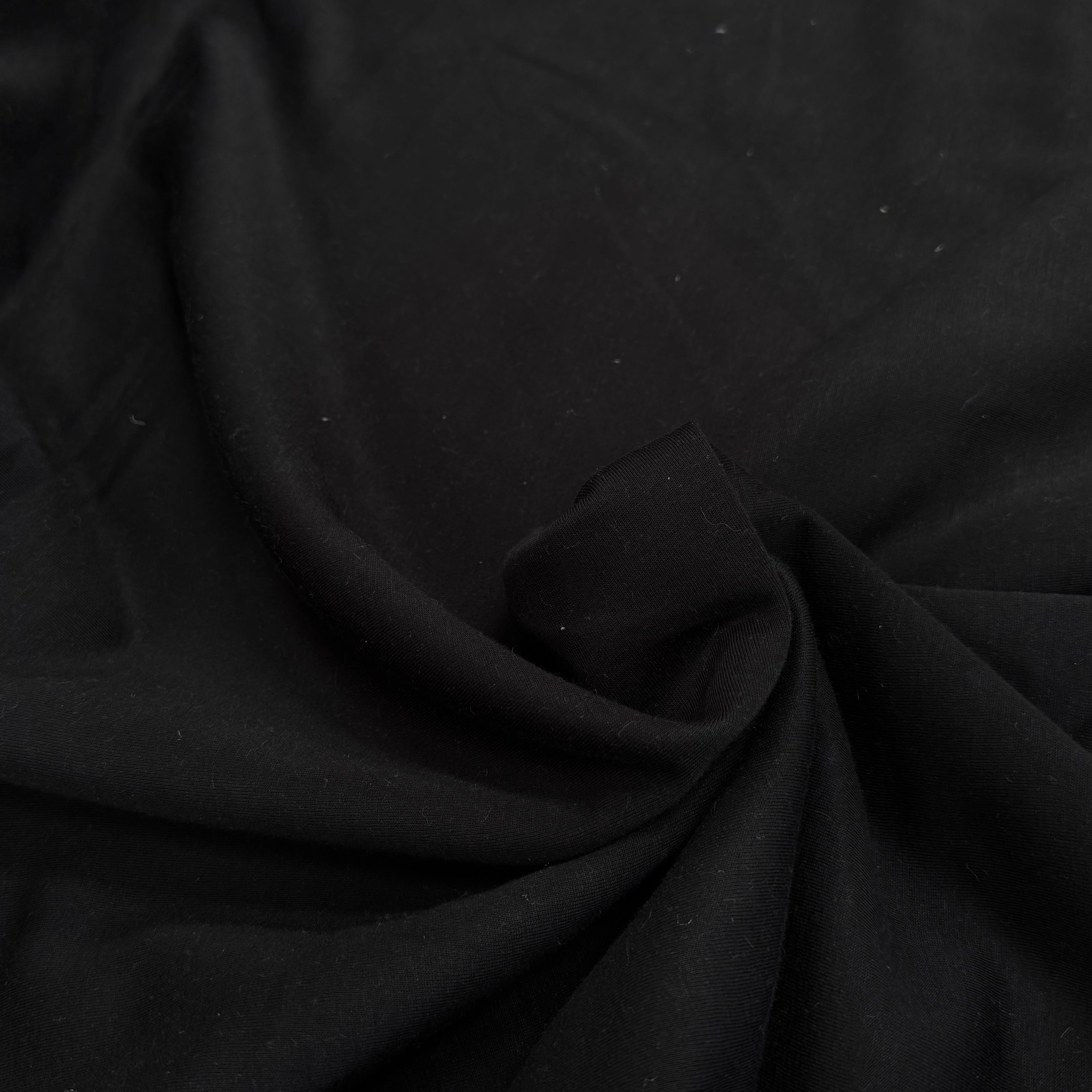 LAINE THERMOCOLLÉE NOIR LÉGÈREMENT STRETCH - My Little Coupon
