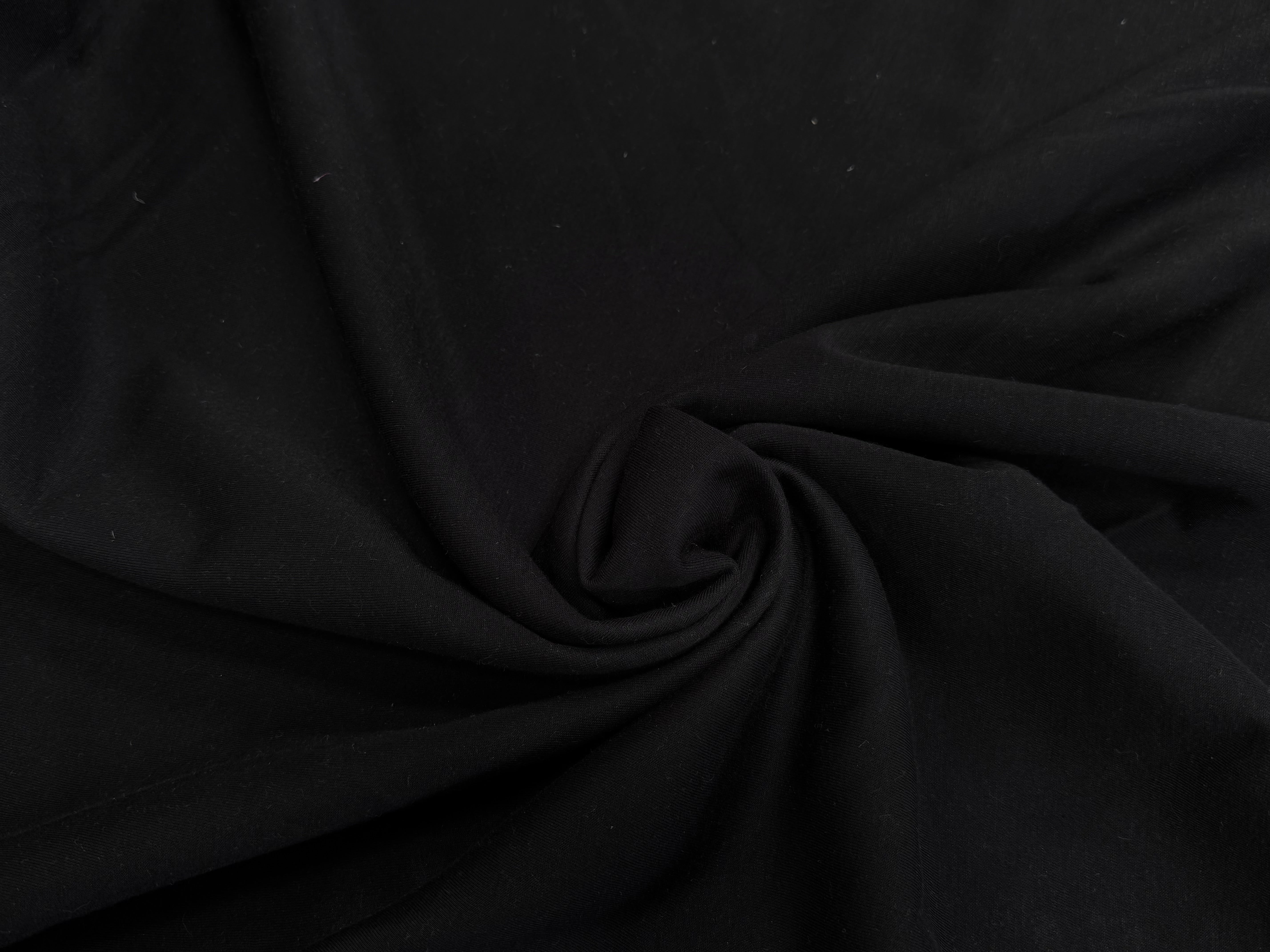 LAINE THERMOCOLLÉE NOIR LÉGÈREMENT STRETCH - My Little Coupon