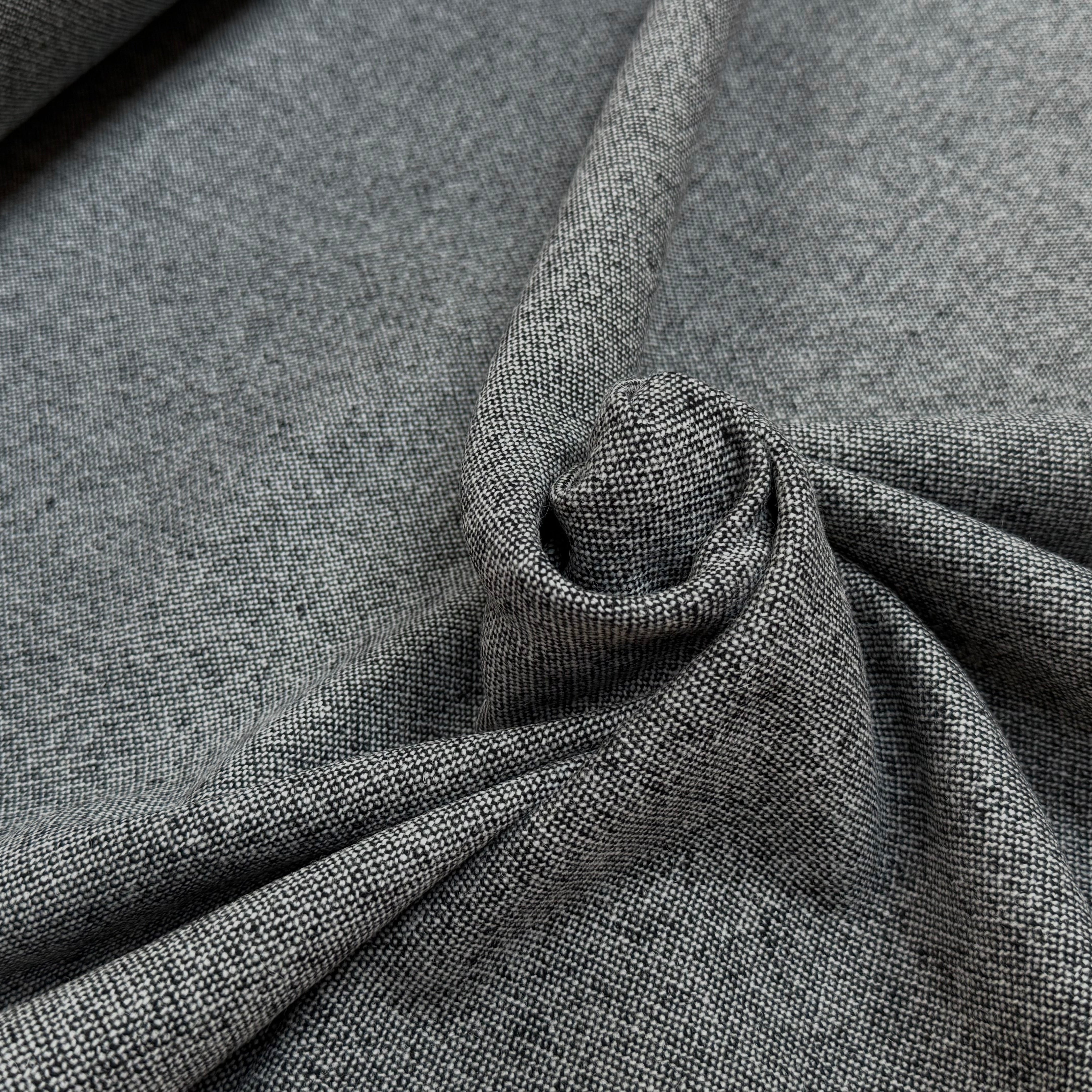 LAINE TRICOTÉE TRÈS BELLE GRIS CHINÉ - My Little Coupon