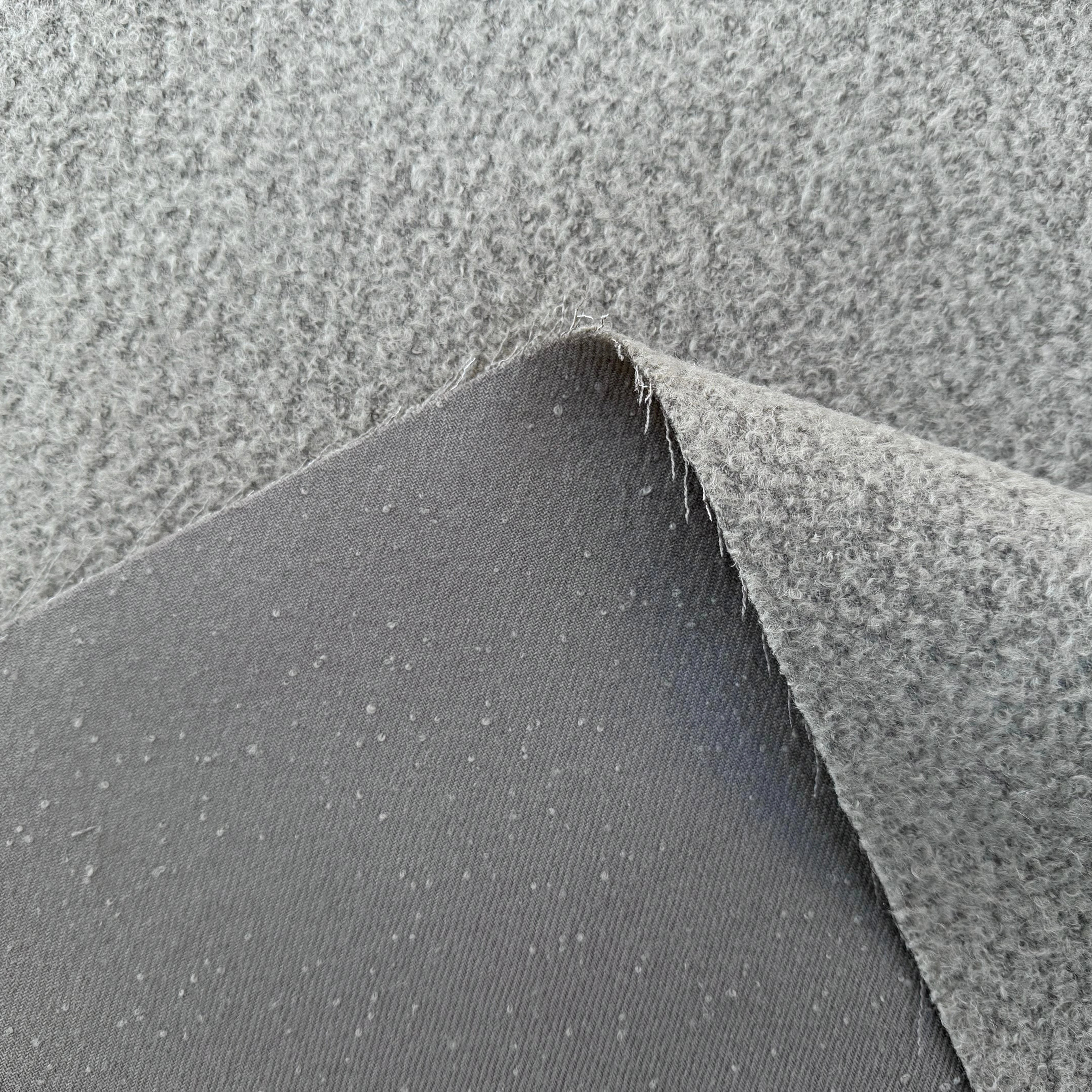 LAINE VIERGE ET BABY LAMA EFFET BOUCLE ARGILE - My Little Coupon