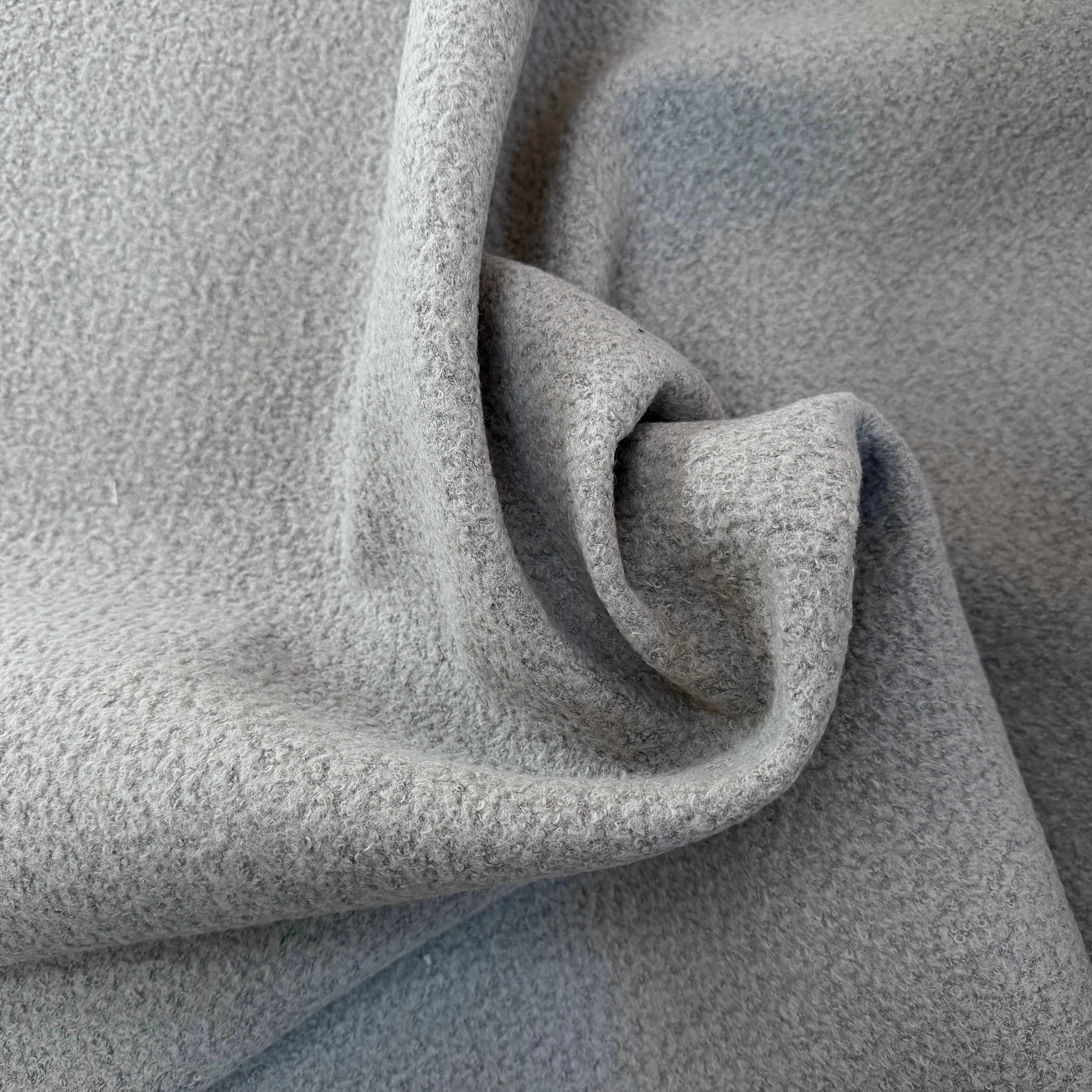 LAINE VIERGE ET BABY LAMA EFFET BOUCLE ARGILE - My Little Coupon