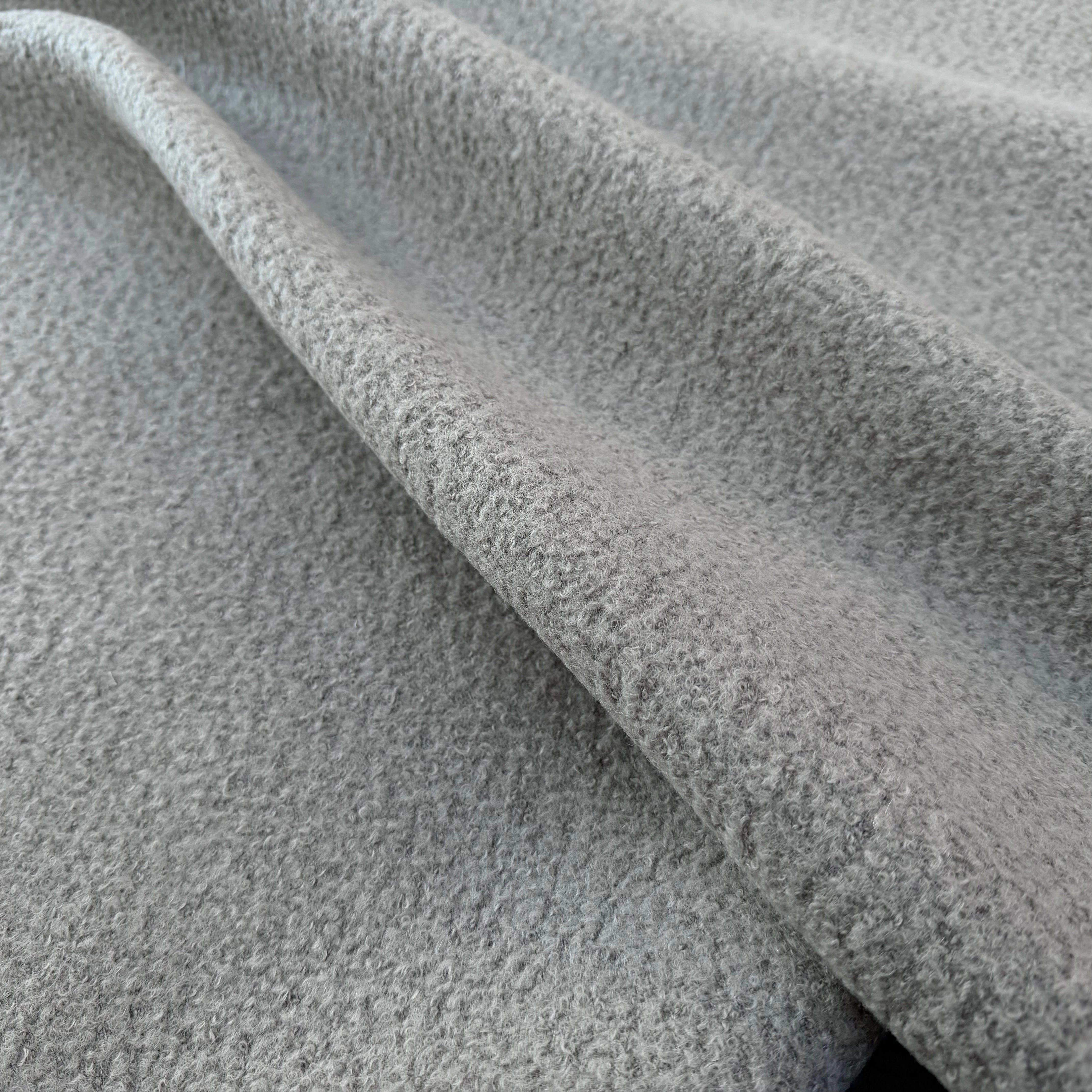 LAINE VIERGE ET BABY LAMA EFFET BOUCLE ARGILE - My Little Coupon