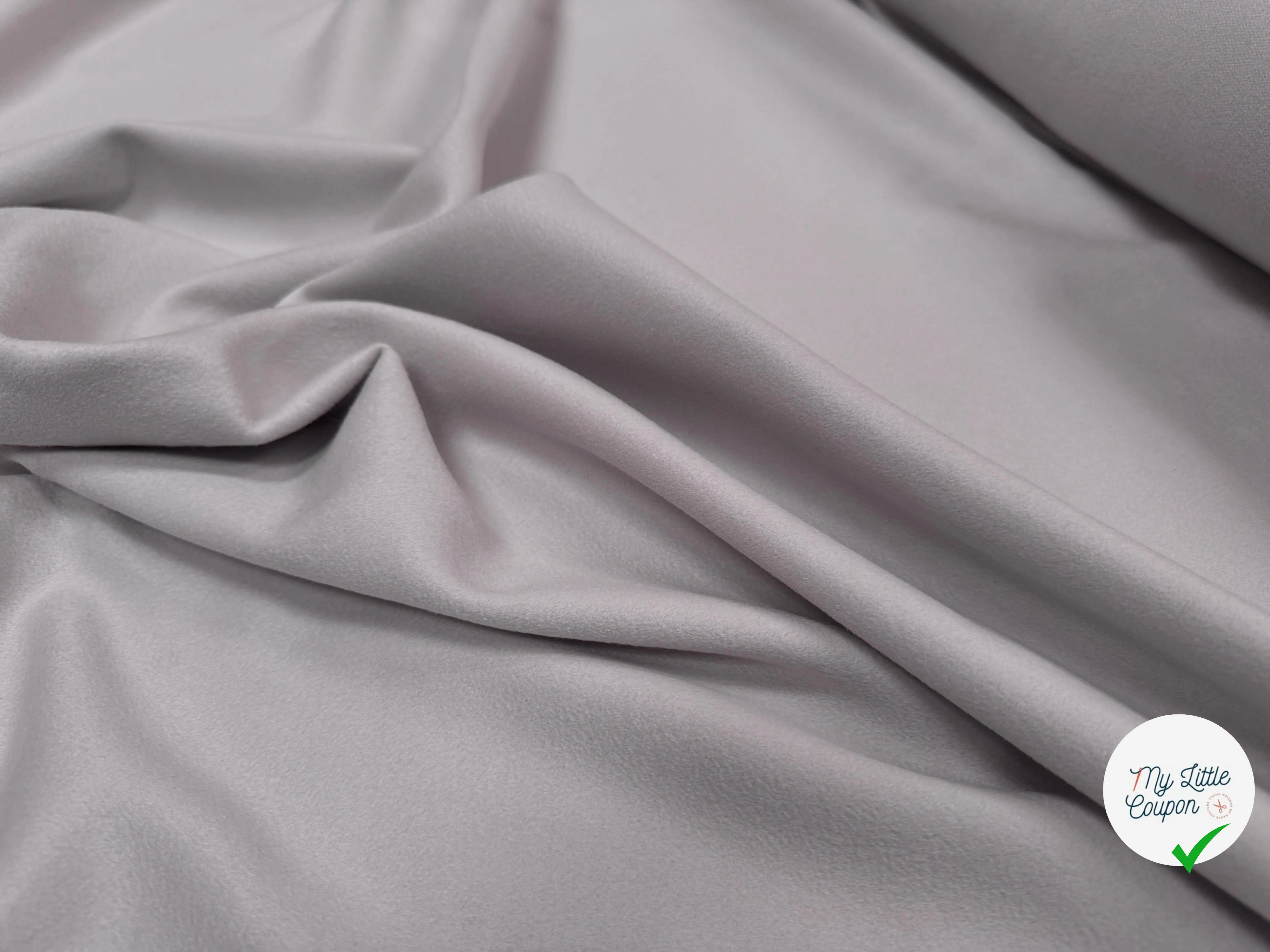 LAINE VIERGE GRIS CLAIR 15% CACHEMIRE - My Little Coupon