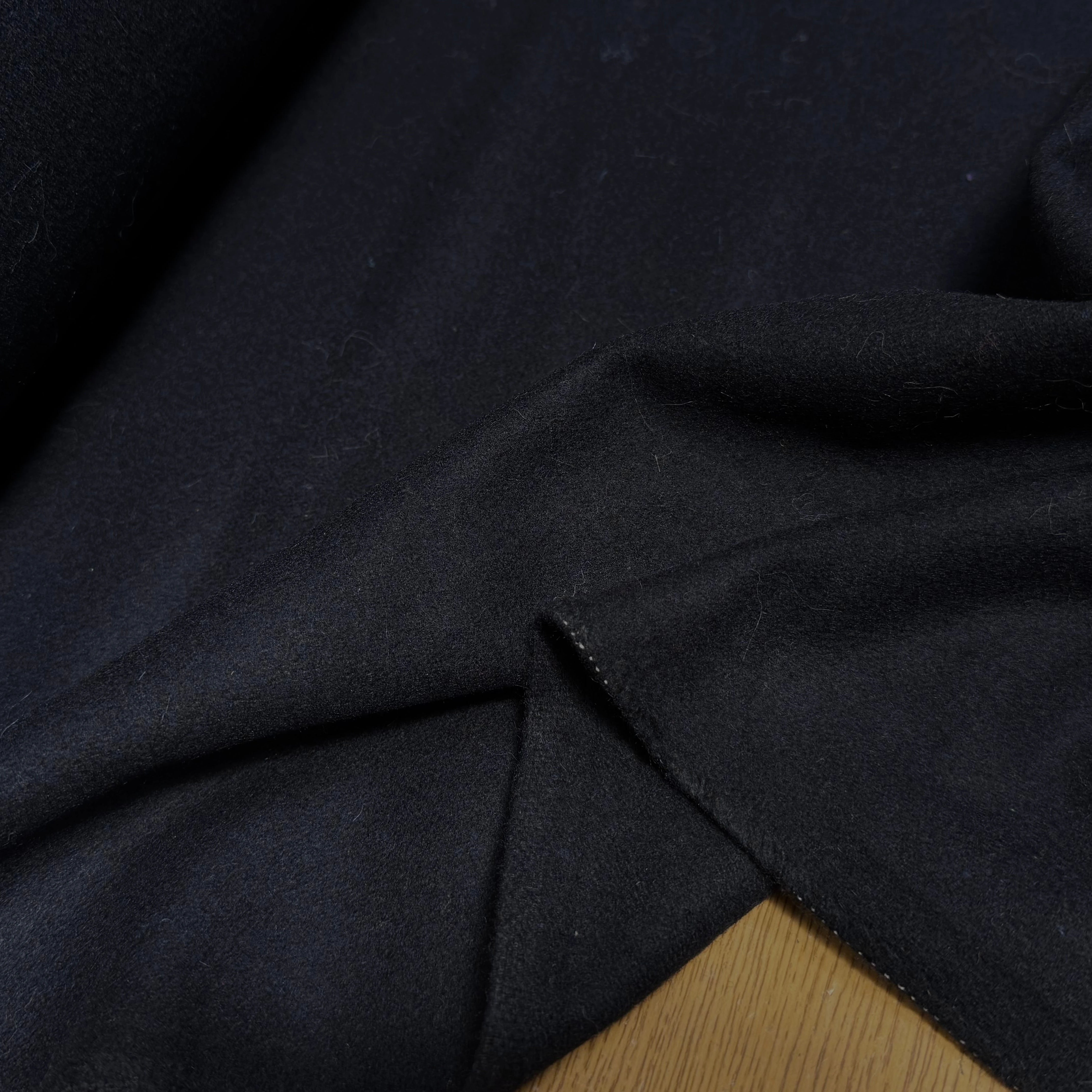 LANAIGE MANTEAU 80% LAINE BLEU NUIT - My Little Coupon