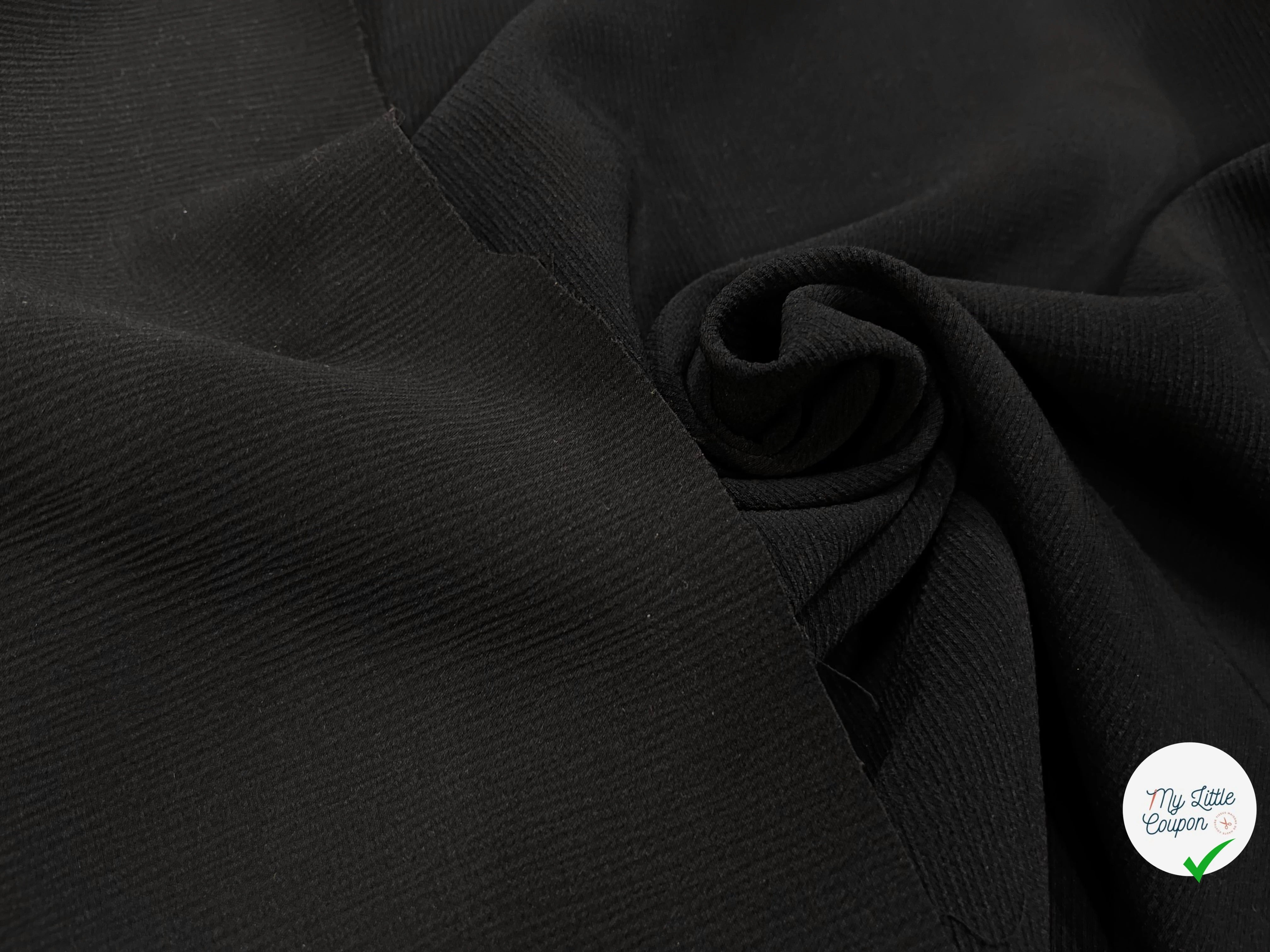 LANSING CREPE BLACK STRETCH - My Little Coupon