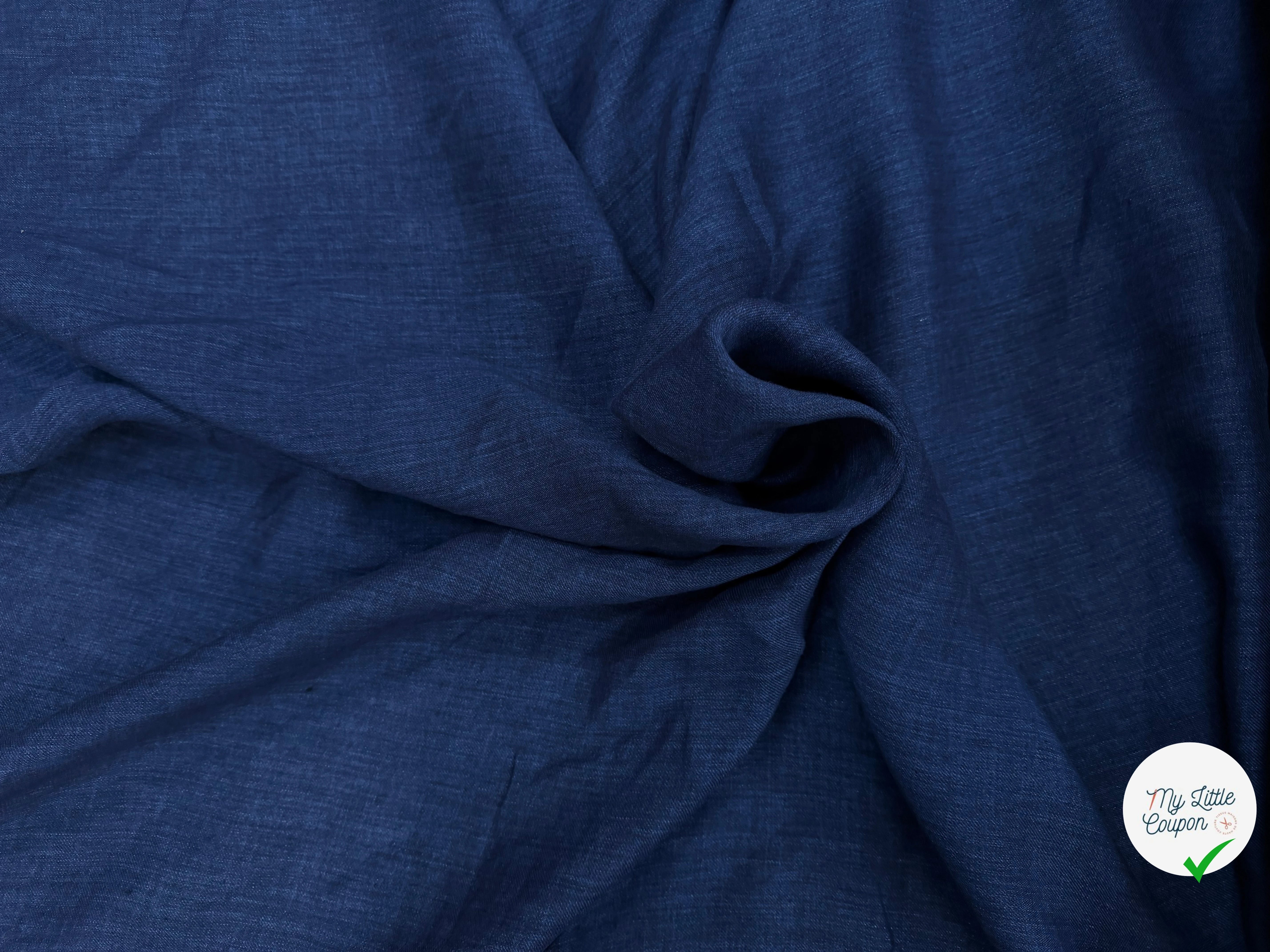 LIN CHINÉ COLORIS BLEU DENIM - My Little Coupon